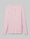 Women's Downtime Henley::Light Lilac::Swatch