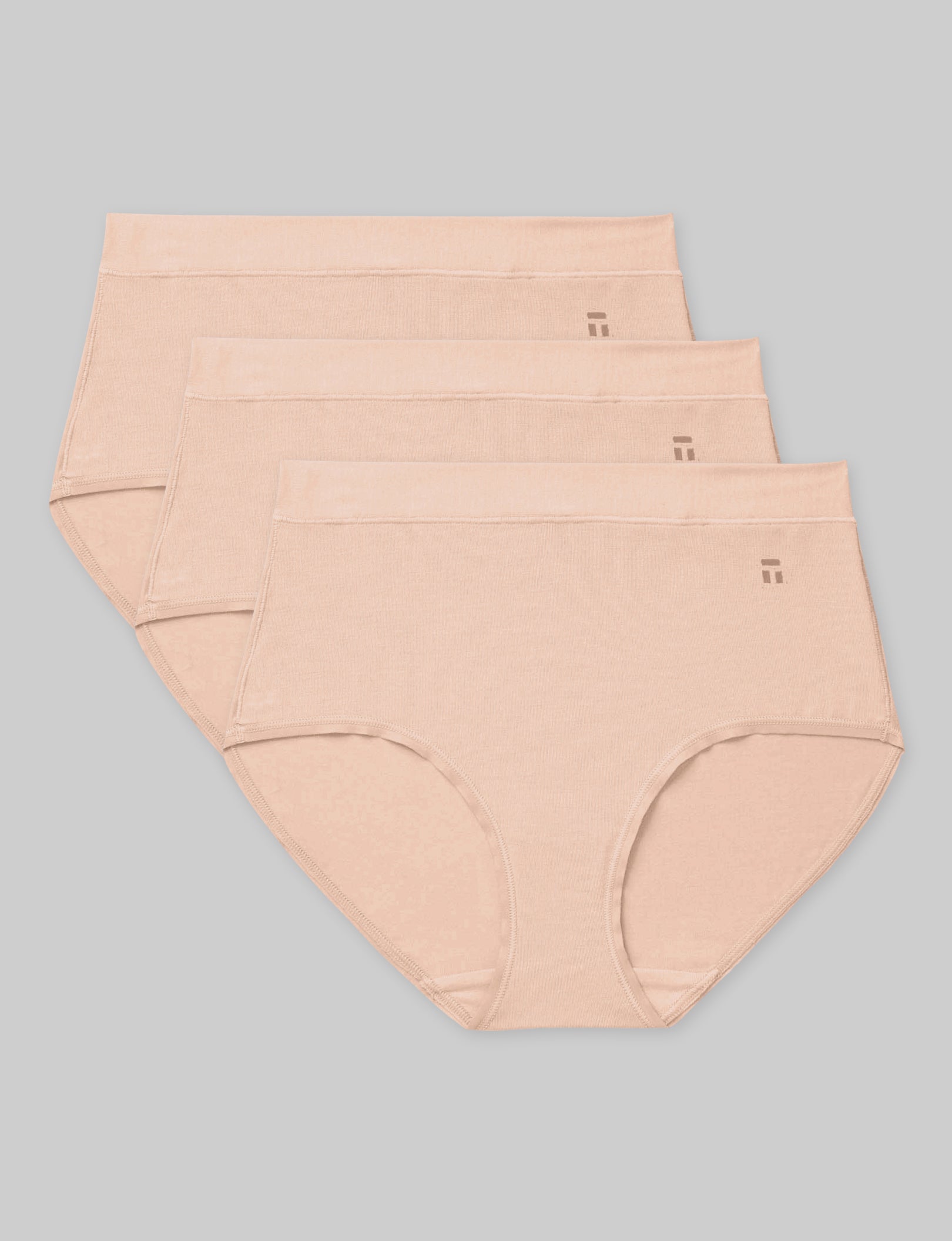 Women's Cool Cotton High Rise Brief (3-Pack)