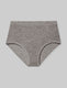 Women's Second Skin High Rise Brief::Medium Heather Grey::Swatch