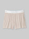 Women's Second Skin Sleep Short::Dove Heather::Swatch