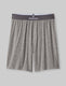 Second Skin Sleep Short::Medium Heather Grey::Swatch