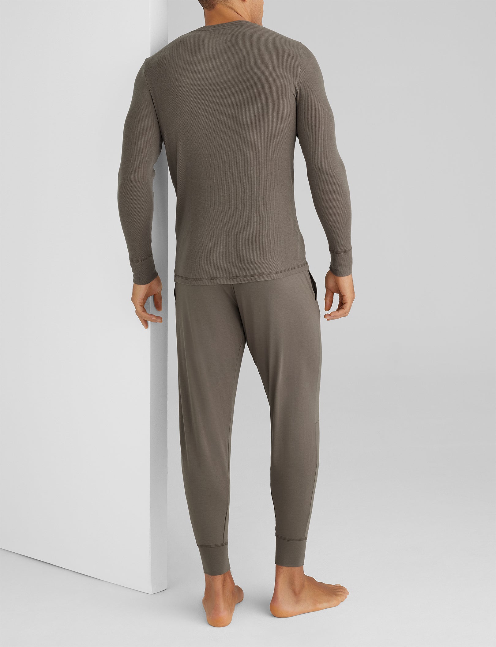 Downtime Henley & Jogger Set