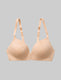 Second Skin Comfort Lace Lightly Lined Wireless Bra::Maple Sugar Lace::Swatch