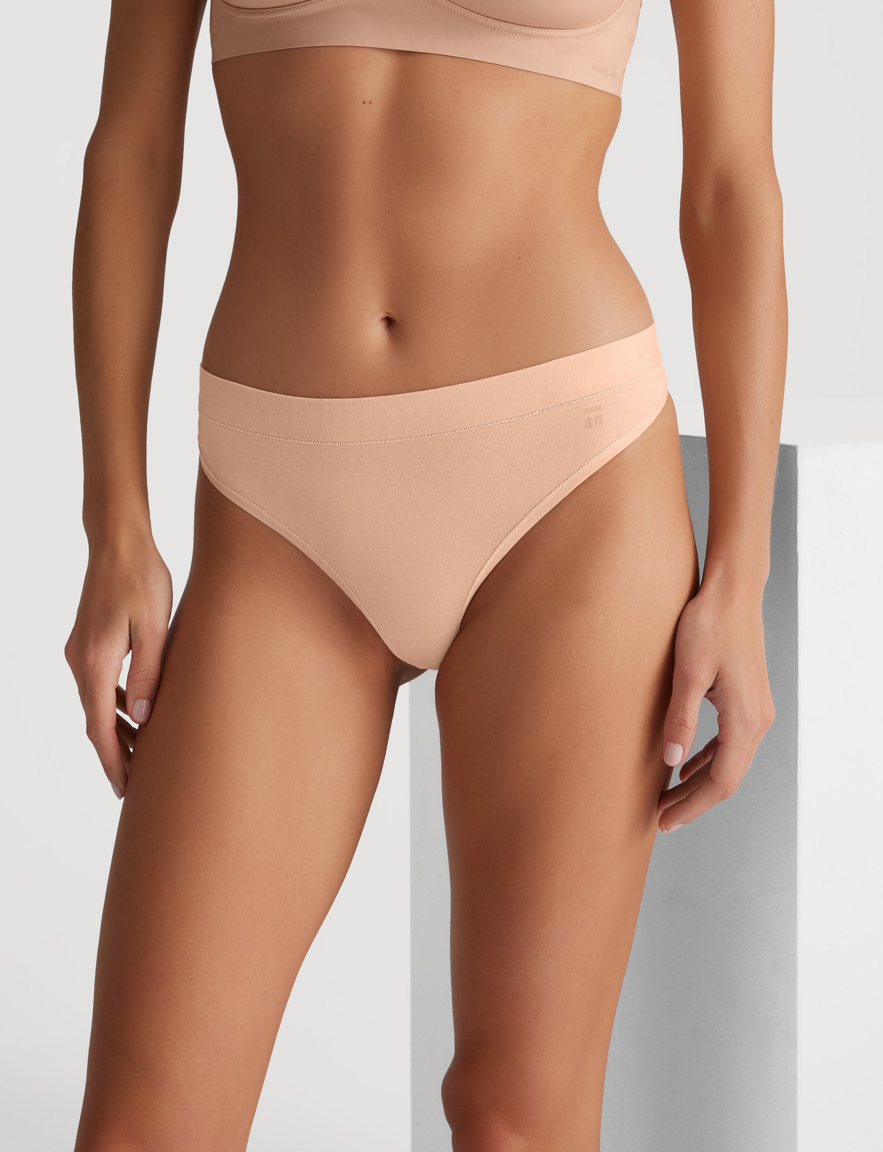 Women's Cool Cotton Thong (3-Pack)