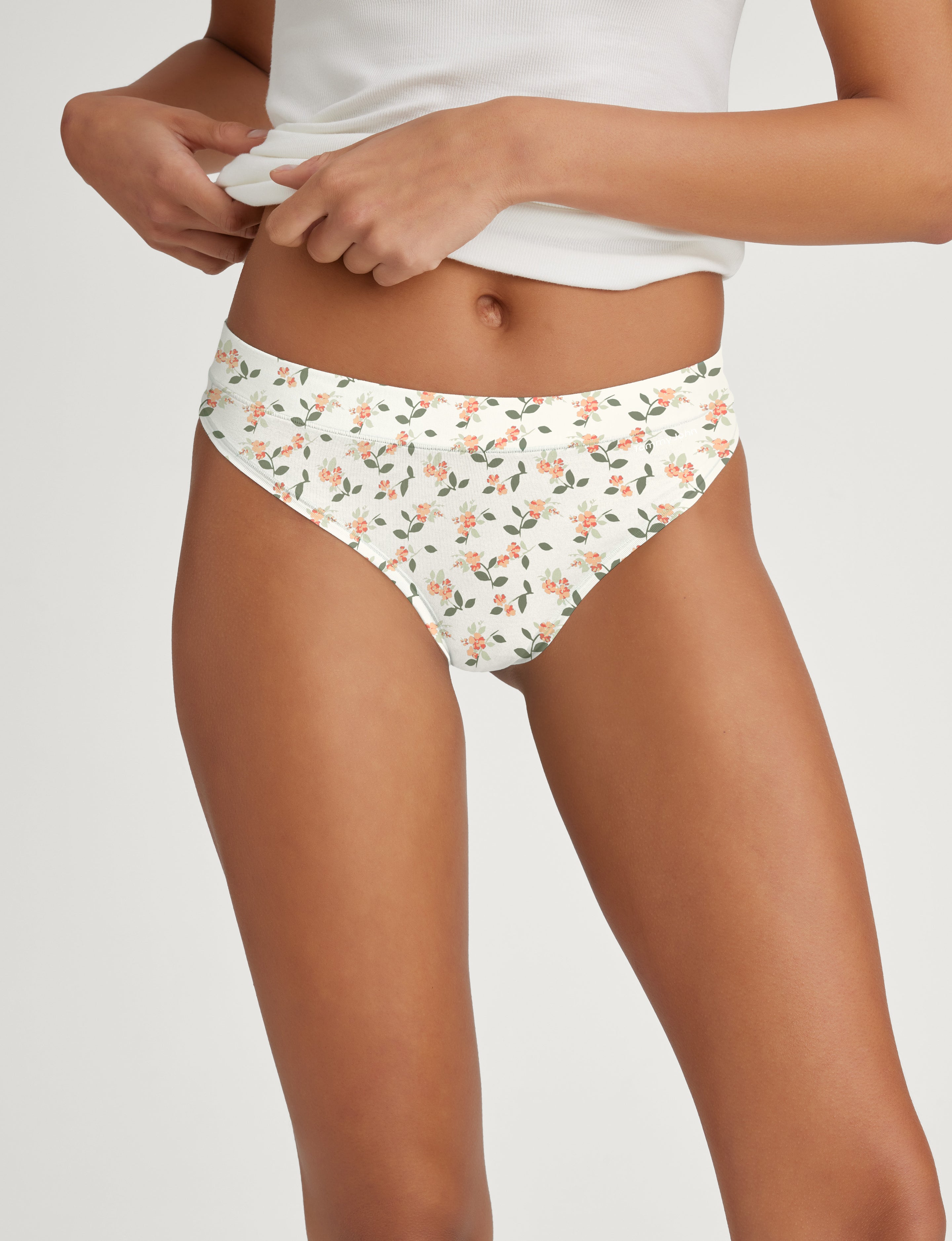Women's Cool Cotton Thong (5-Pack)