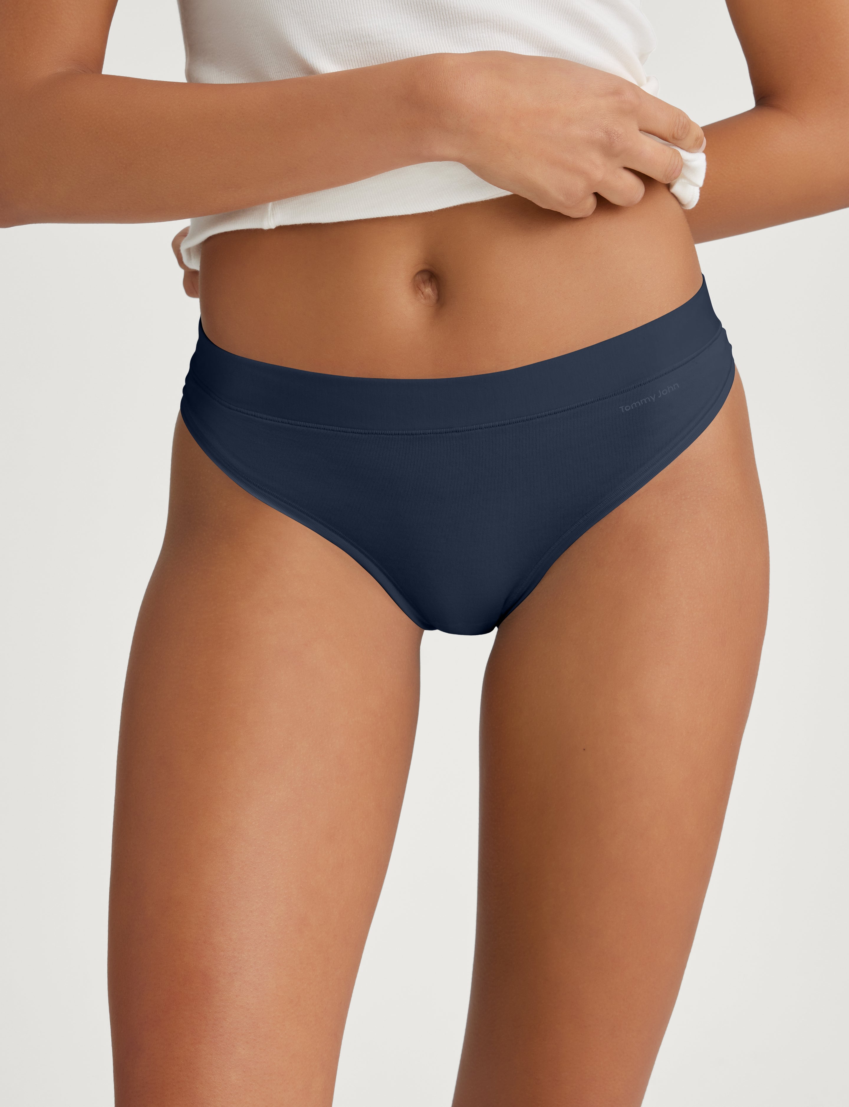 Women's Cool Cotton Thong (3-Pack)