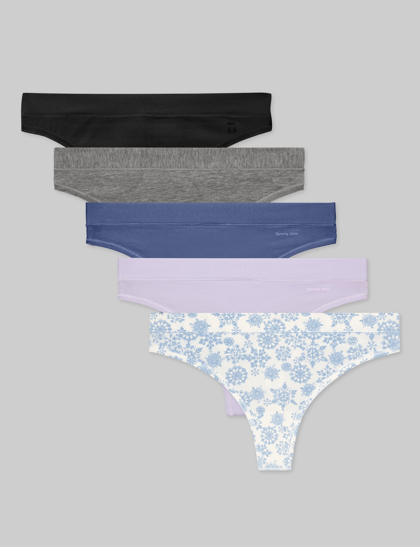 Women's Cool Cotton Thong (5-Pack)