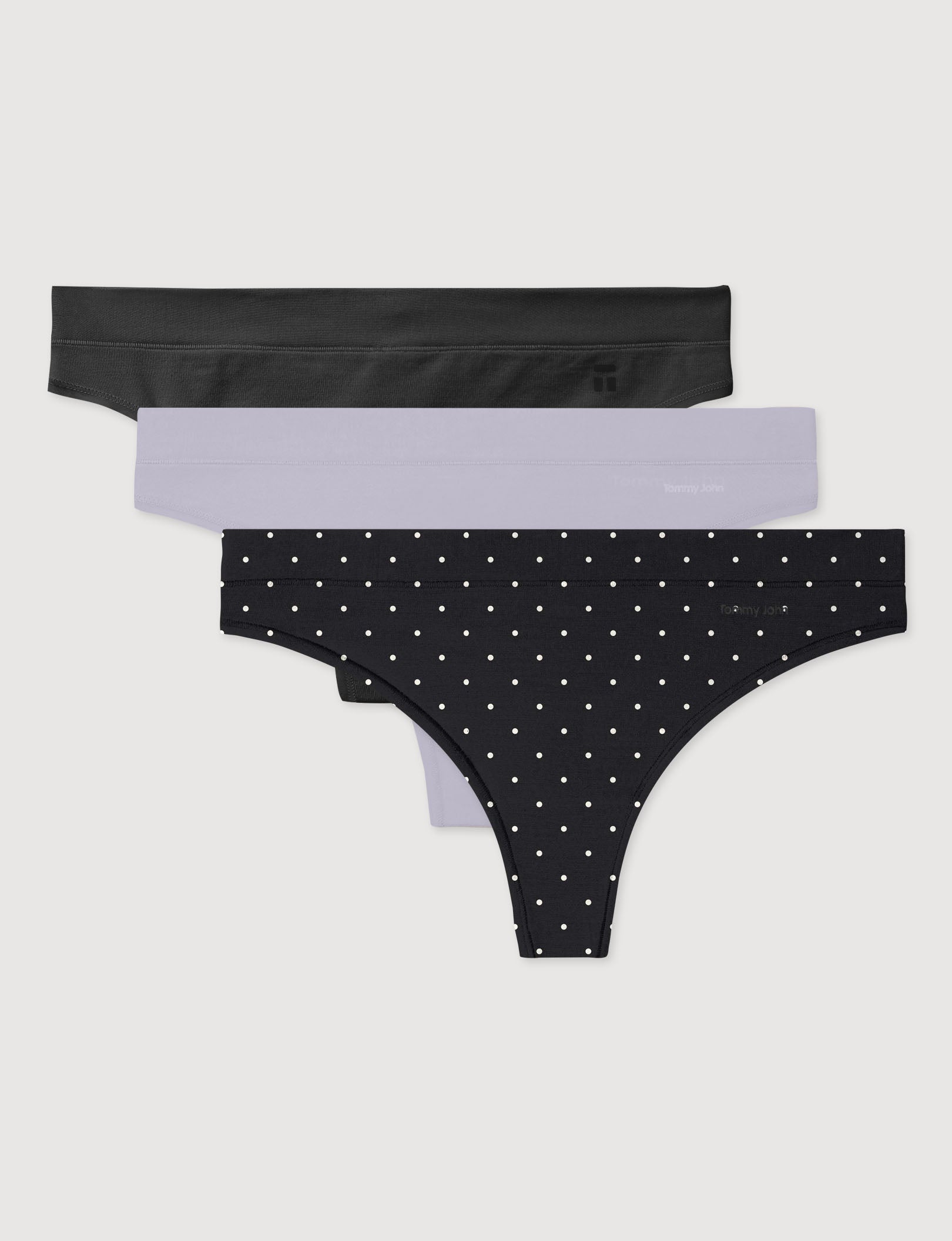 Women's Cool Cotton Thong (3-Pack)