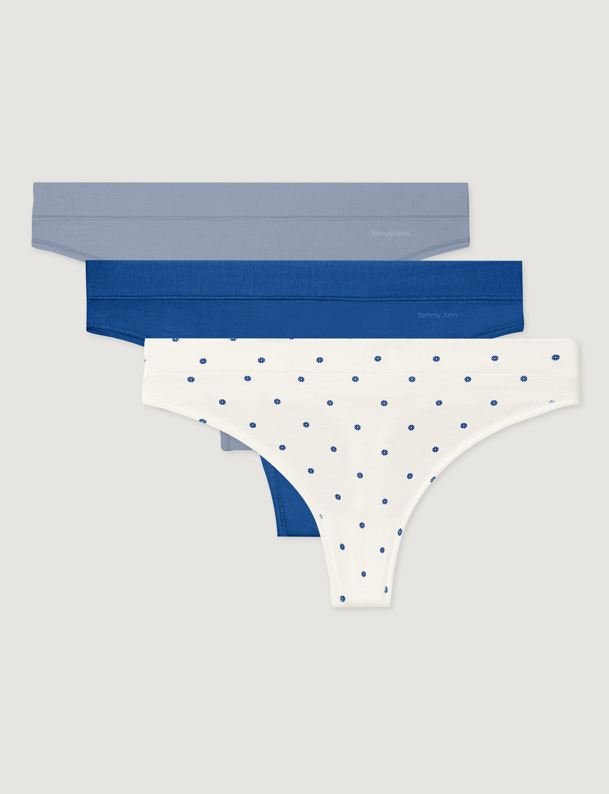 Women's Cool Cotton Thong (3-Pack)