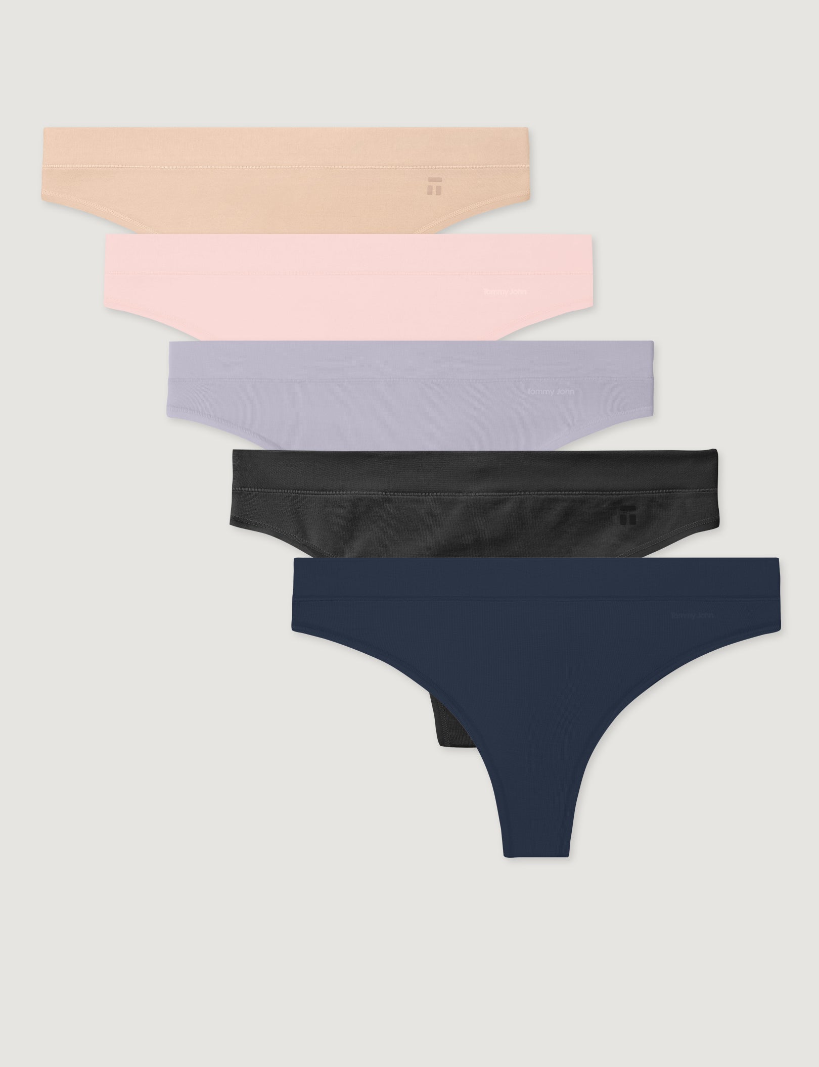 Women's Cool Cotton Thong (5-Pack)