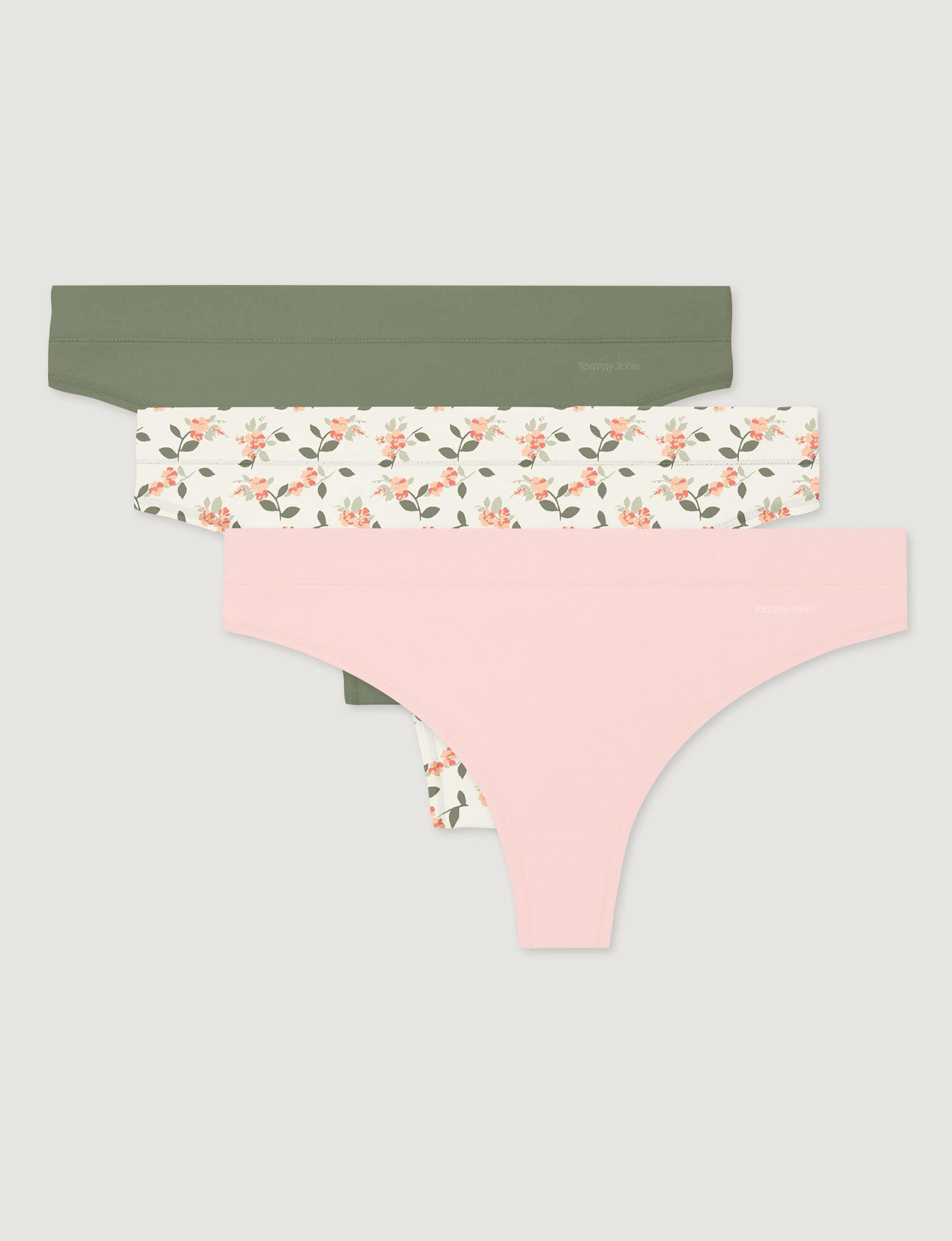 Women's Cool Cotton Thong (3-Pack)
