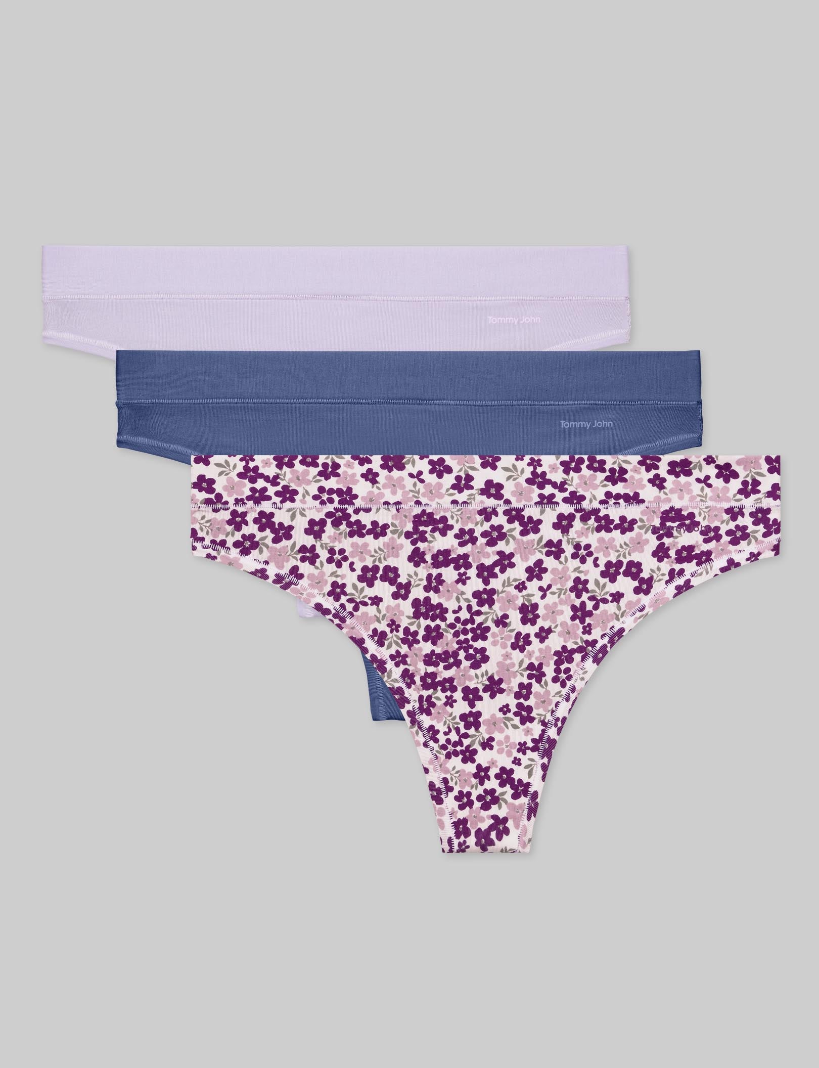 Women's Cool Cotton Thong (3-Pack)