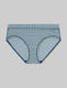 Women's Cool Cotton Brief::Dress Blues Modern Wave::Swatch