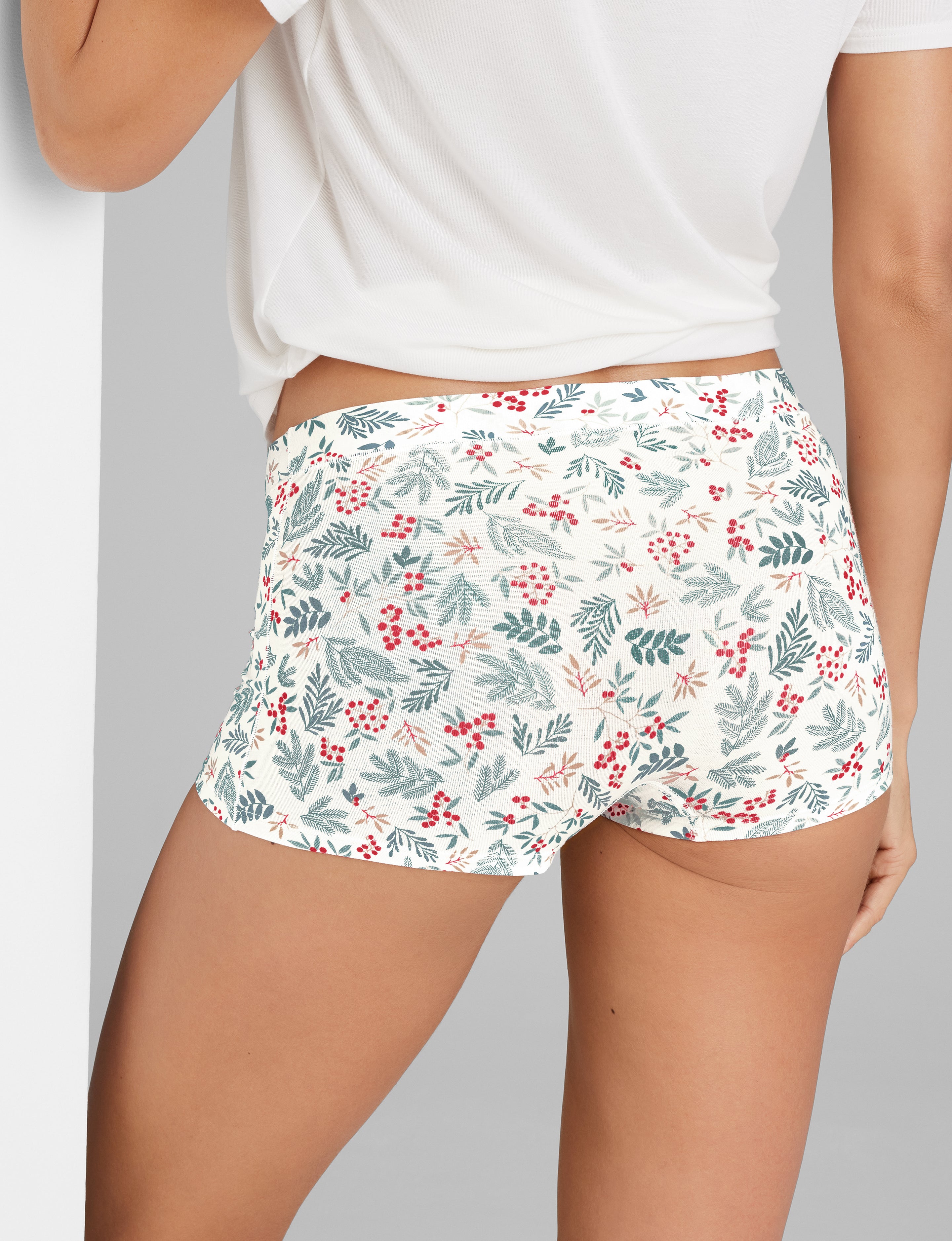 Women's Cool Cotton Boyshort (5-Pack)