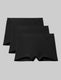 Women's Cool Cotton Boyshort (3-Pack)::Black