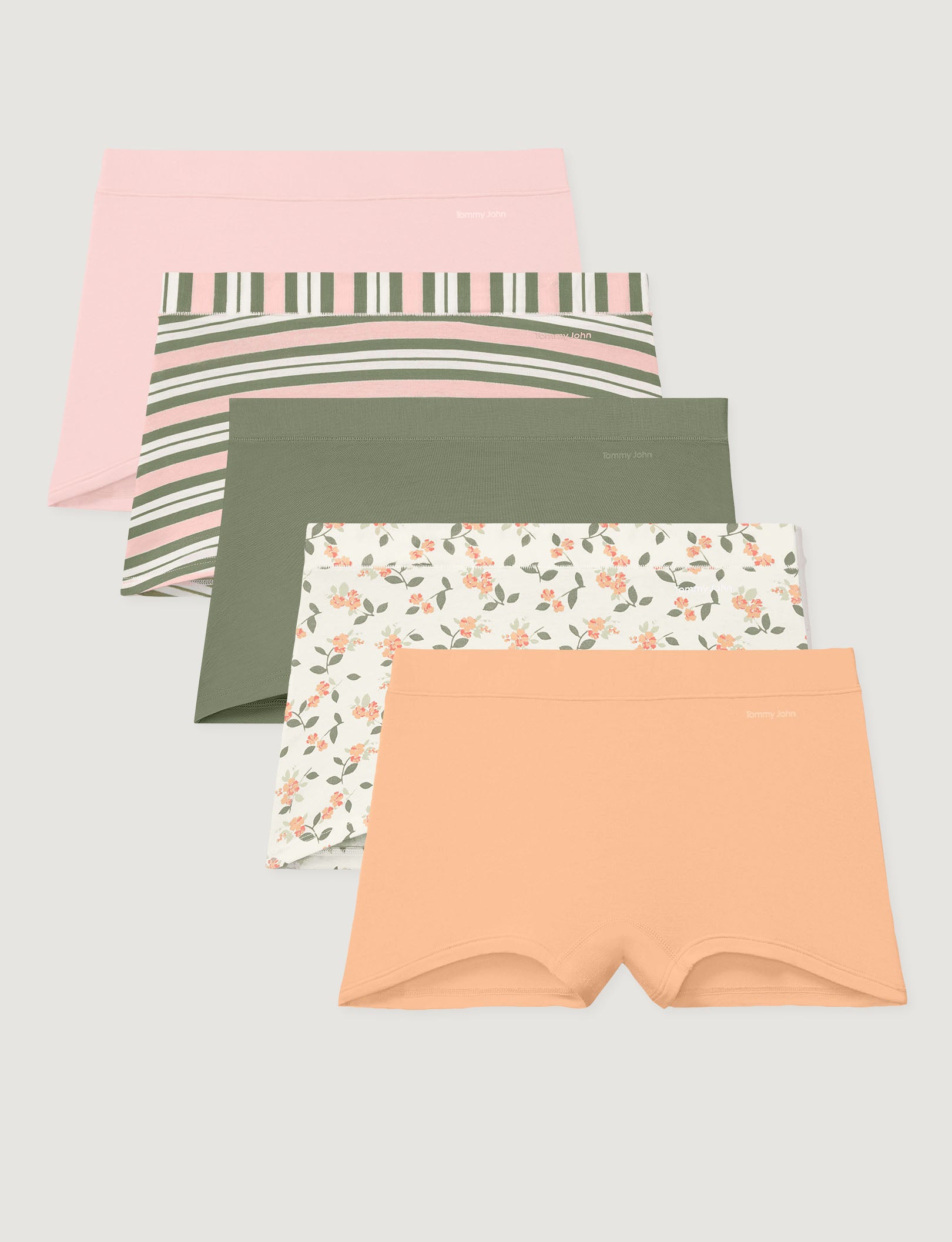 Women's Cool Cotton Boyshort (5-Pack)