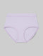 Women's Cool Cotton High Rise Brief::Purple Heather::Swatch
