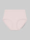 Women's Second Skin High Rise Brief::Rosewater::Swatch