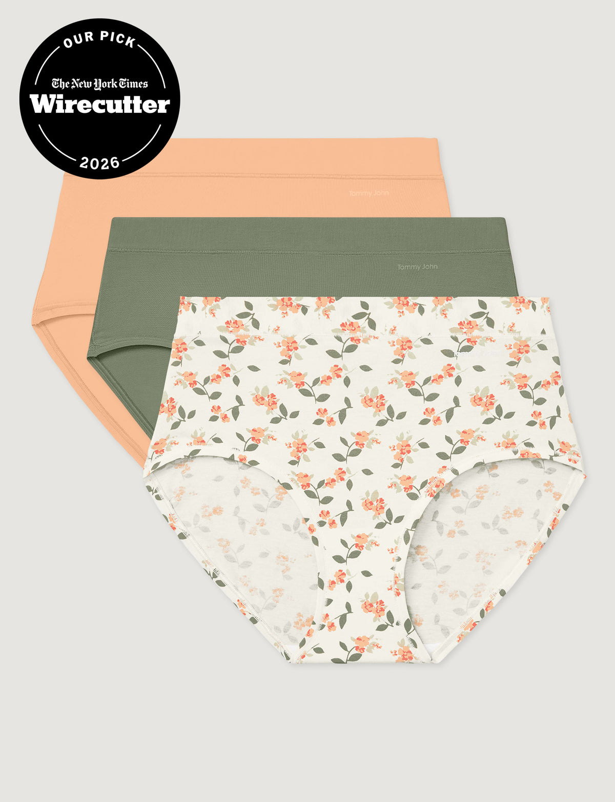Women's Cool Cotton High Rise Brief (3-Pack)