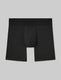 Second Skin Mid-Length Boxer Brief 6"::Black::Swatch