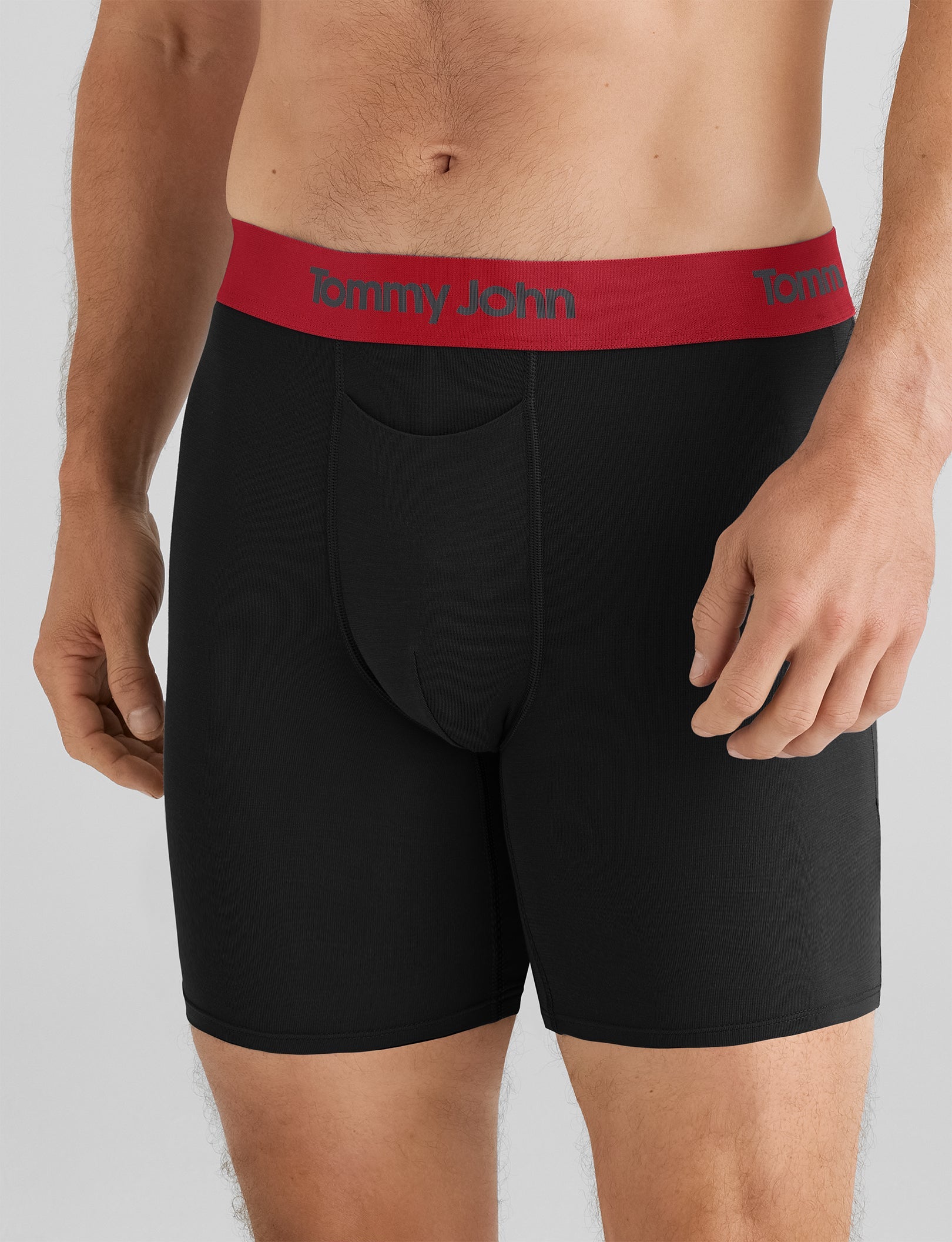 Second Skin Mid-Length Boxer Brief 6" (3-Pack)