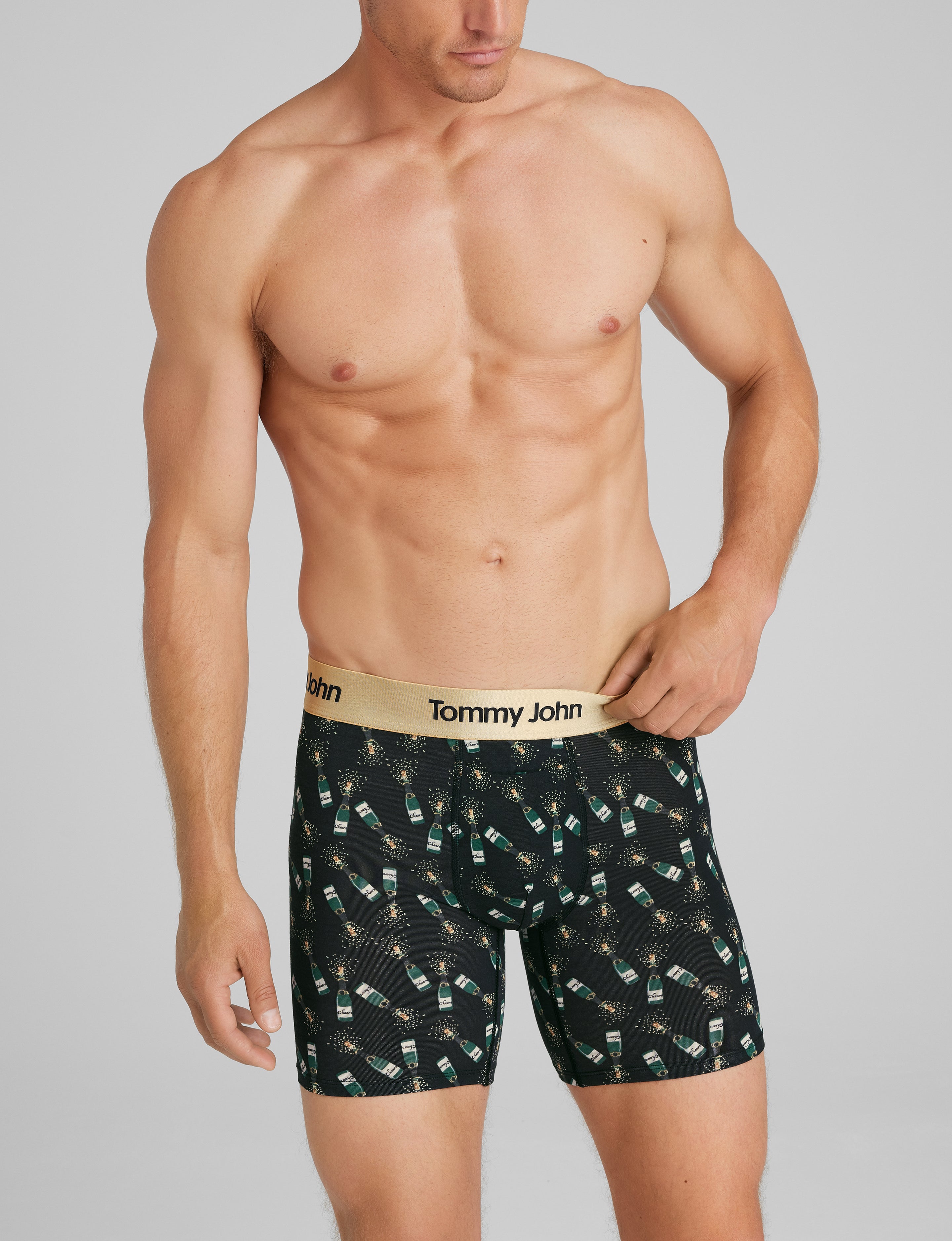 Second Skin Mid-Length Boxer Brief 6" (6-Pack)