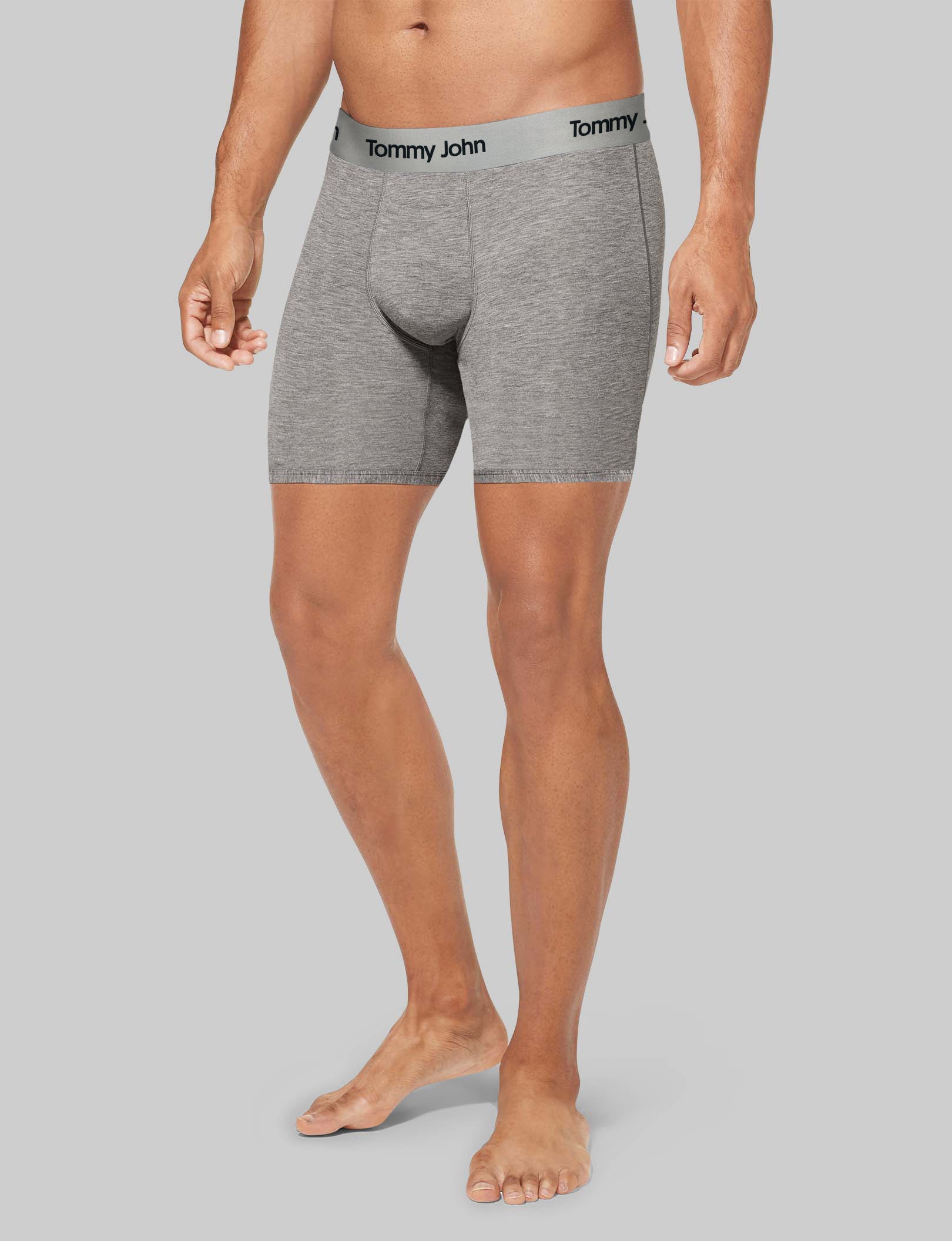 Second Skin Mid-Length Boxer Brief 6" (6-Pack)