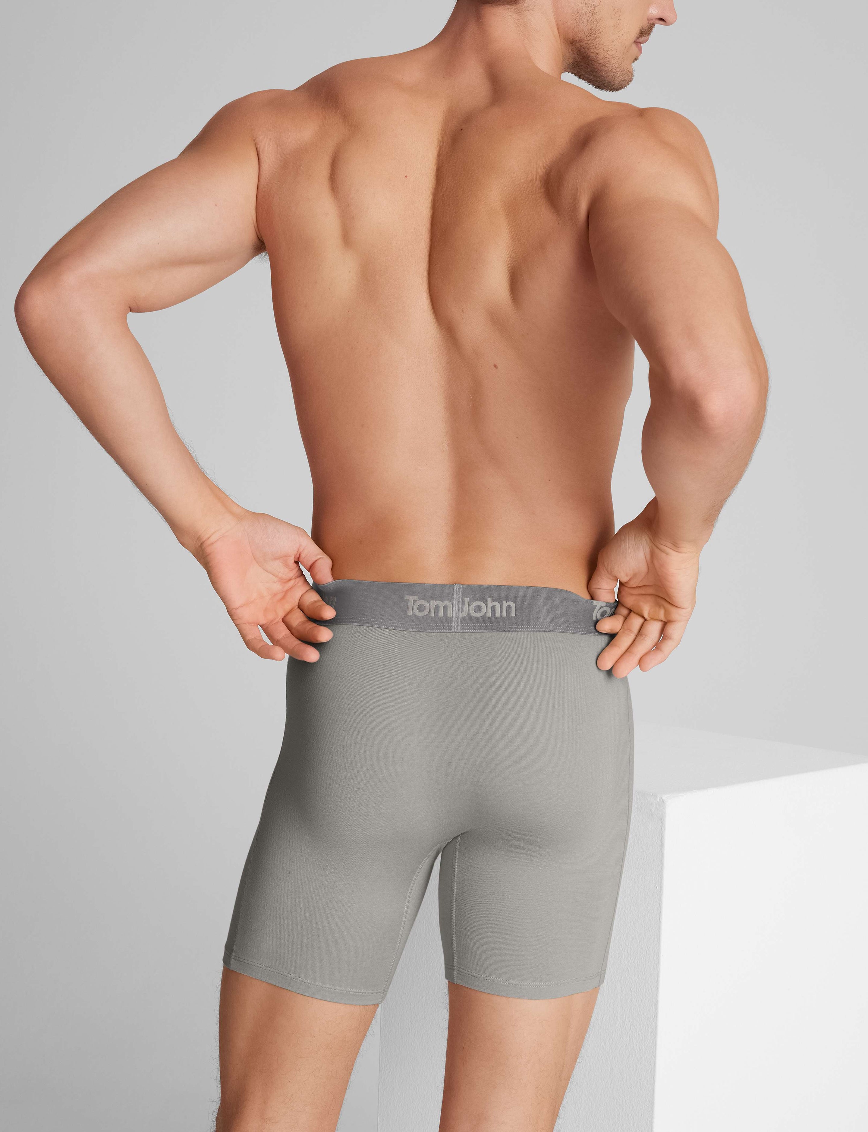 Second Skin Mid-Length Boxer Brief 6"