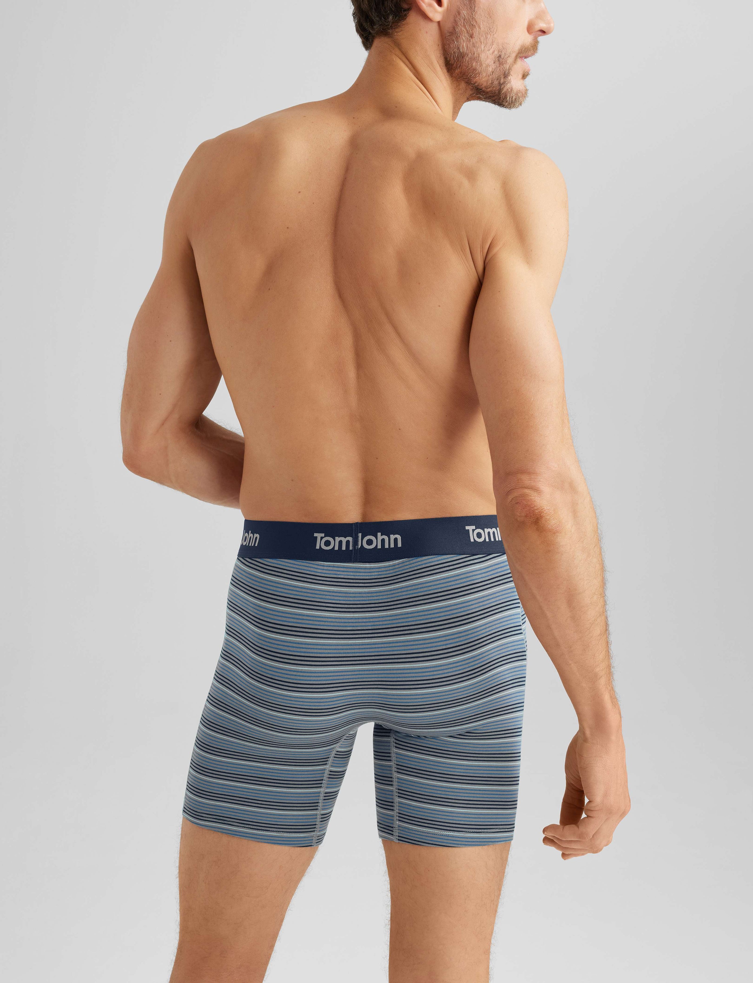 Second Skin Mid-Length Boxer Brief 6" (6-Pack)