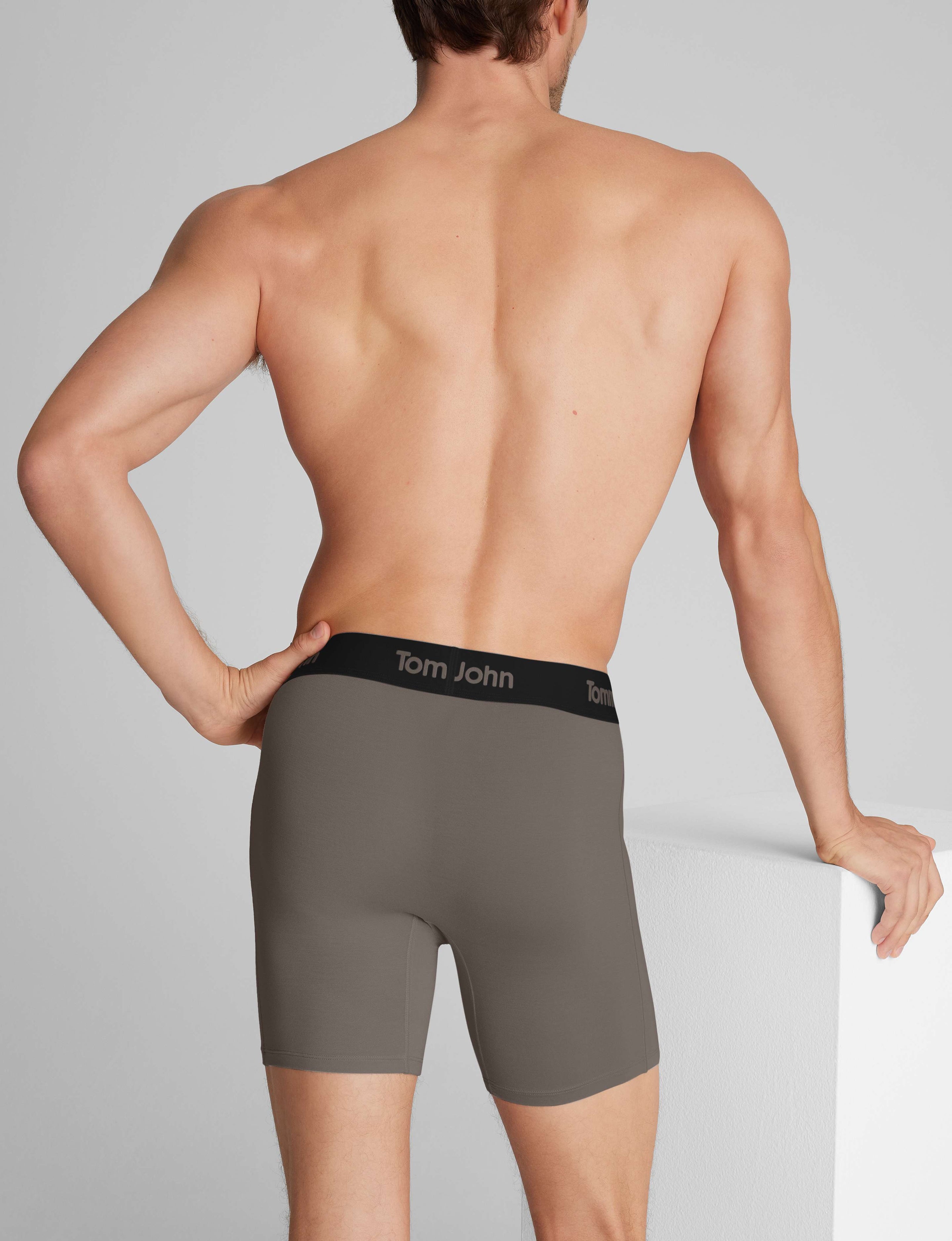Second Skin Mid-Length Boxer Brief 6" (3-Pack)