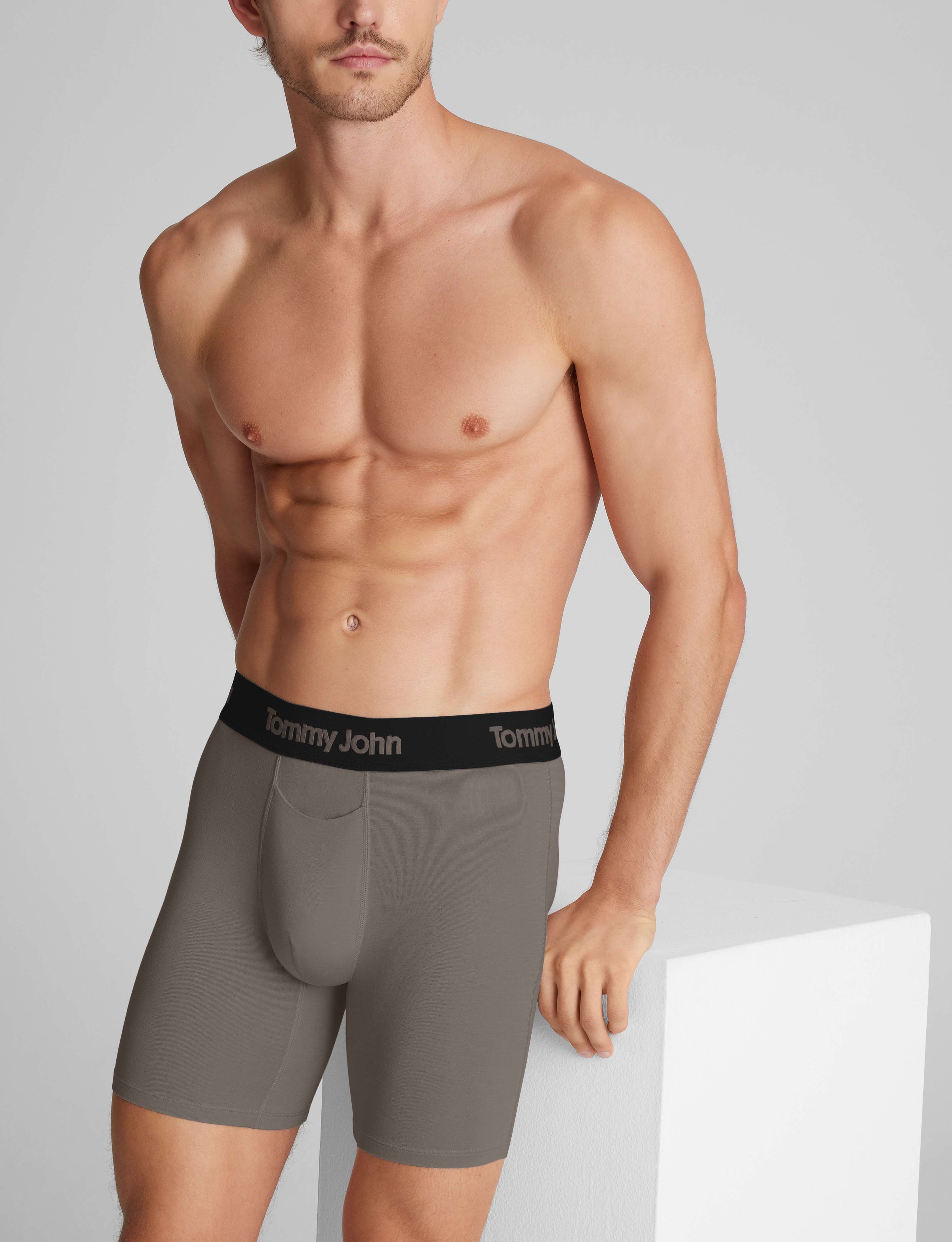 Second Skin Mid-Length Boxer Brief 6" (3-Pack)