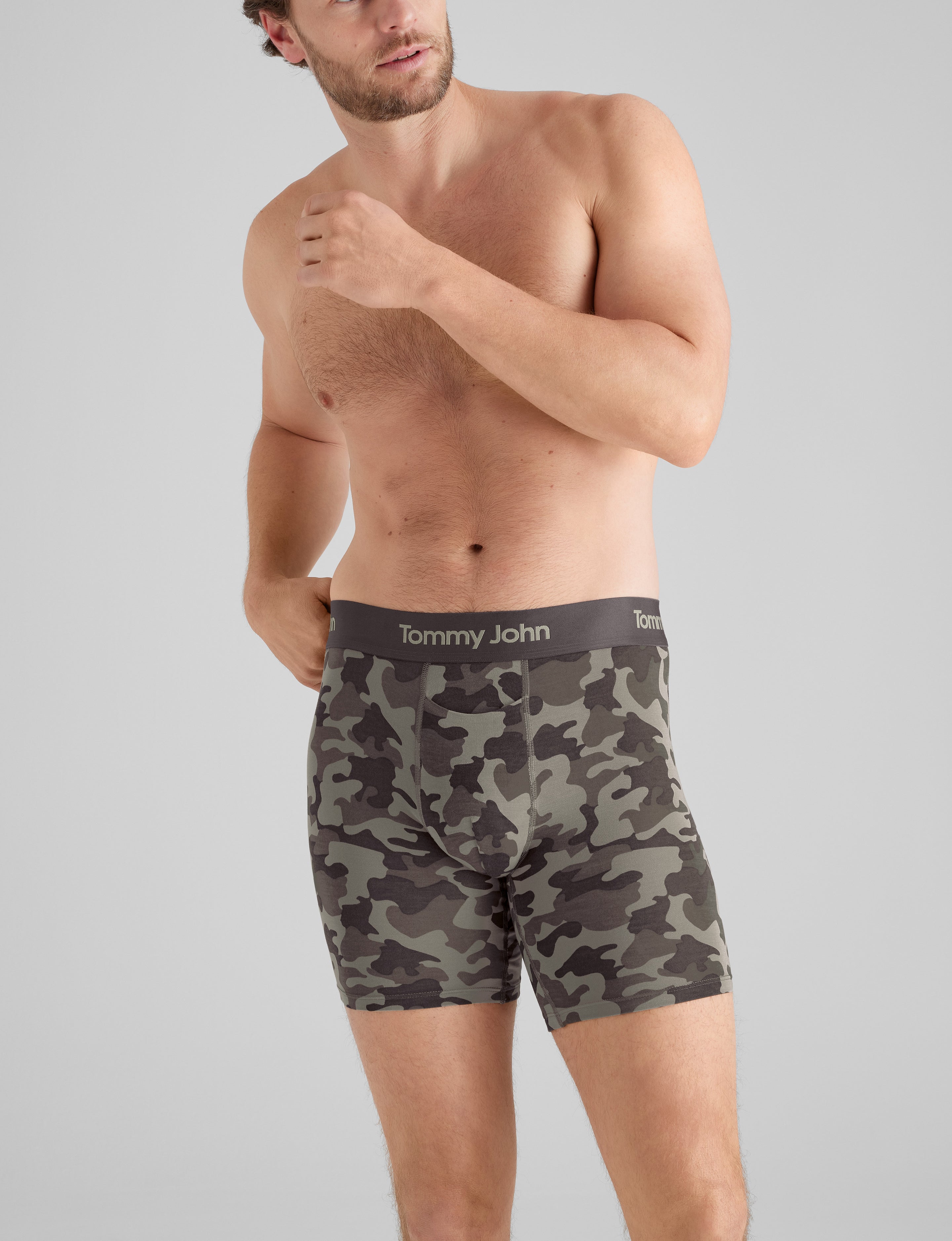 Second Skin Mid-Length Boxer Brief 6" (6-Pack)