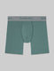 Second Skin Mid-Length Boxer Brief 6"::Sagebrush Green::Swatch