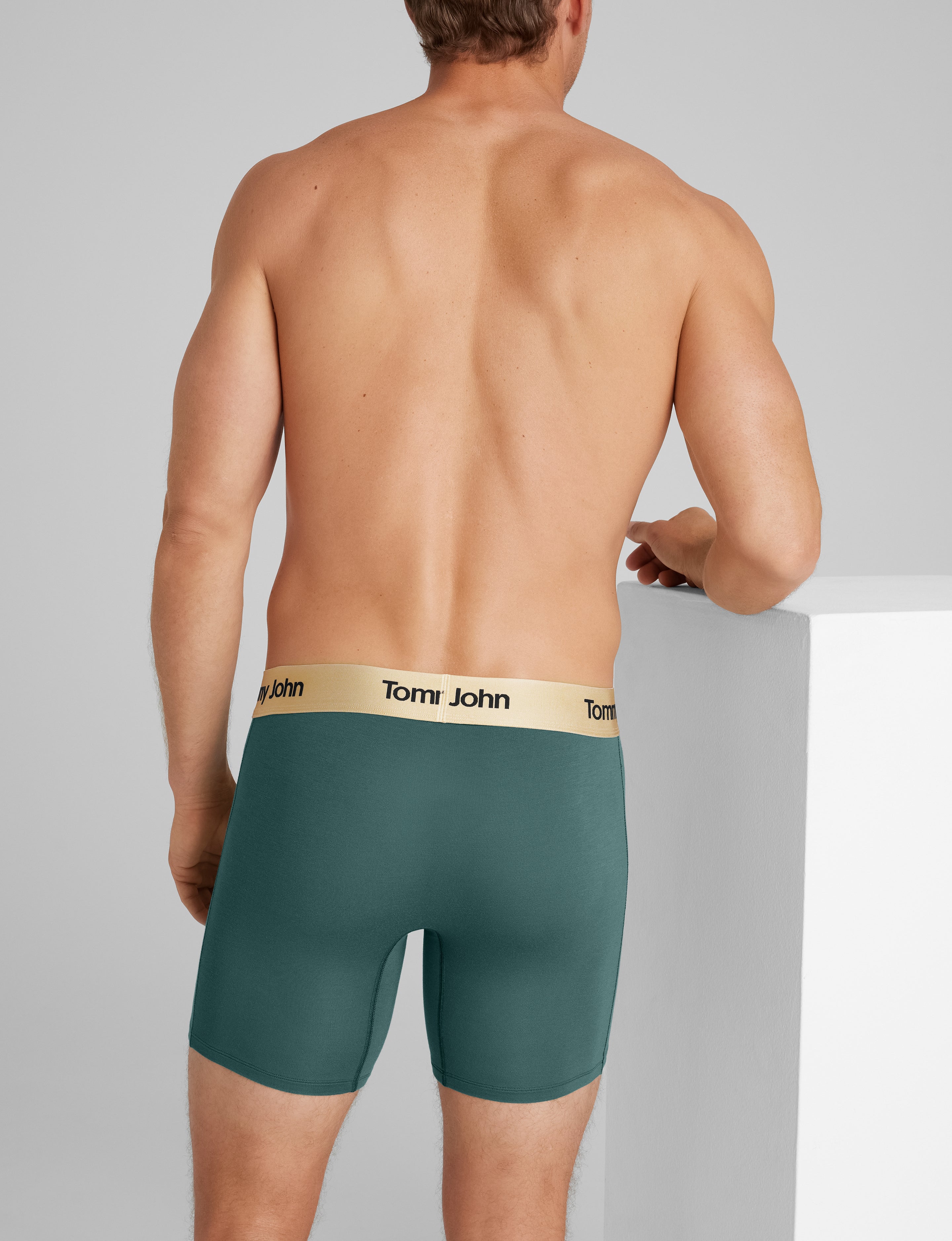 Second Skin Mid-Length Boxer Brief 6"