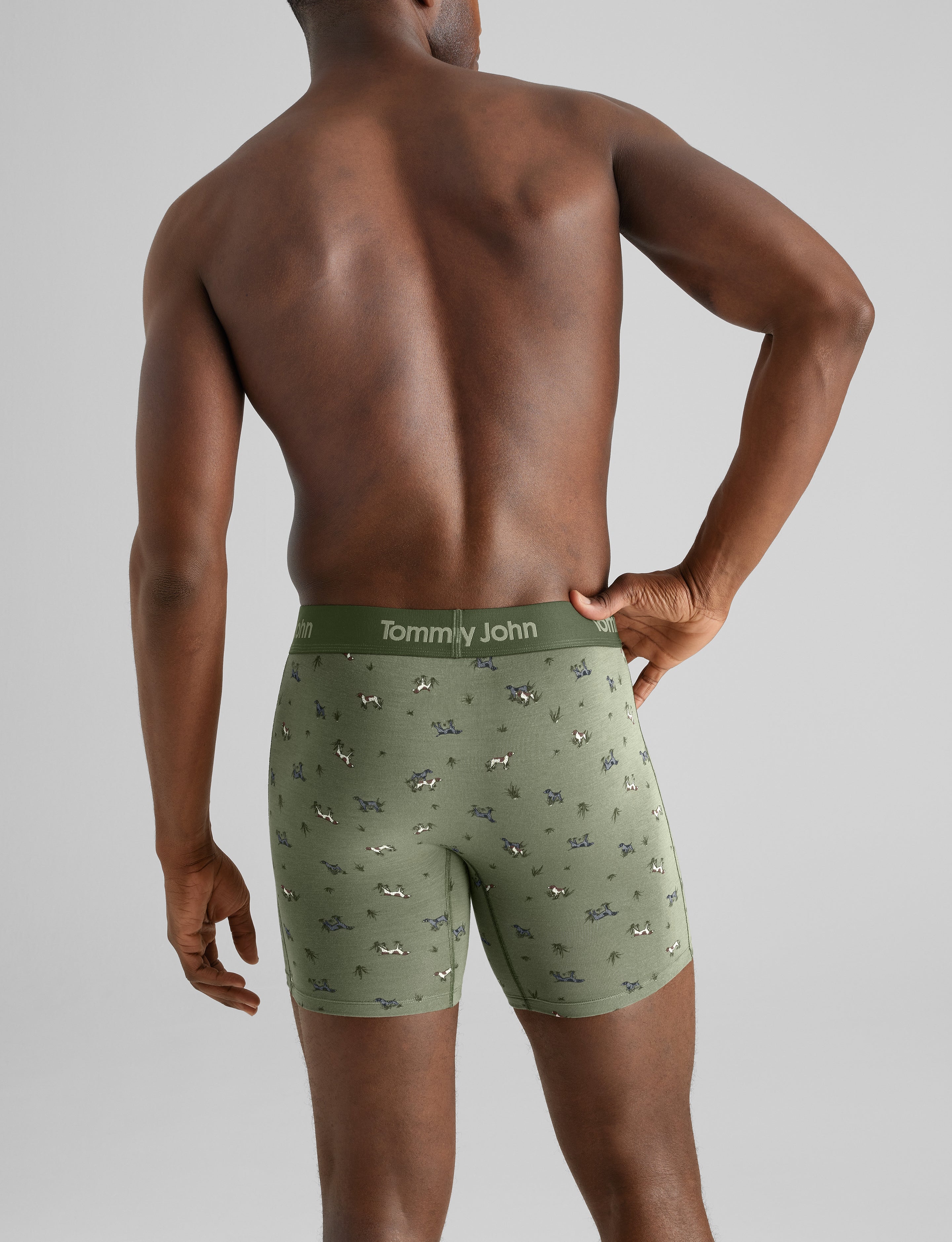 Second Skin Mid-Length Boxer Brief 6" (3-Pack)