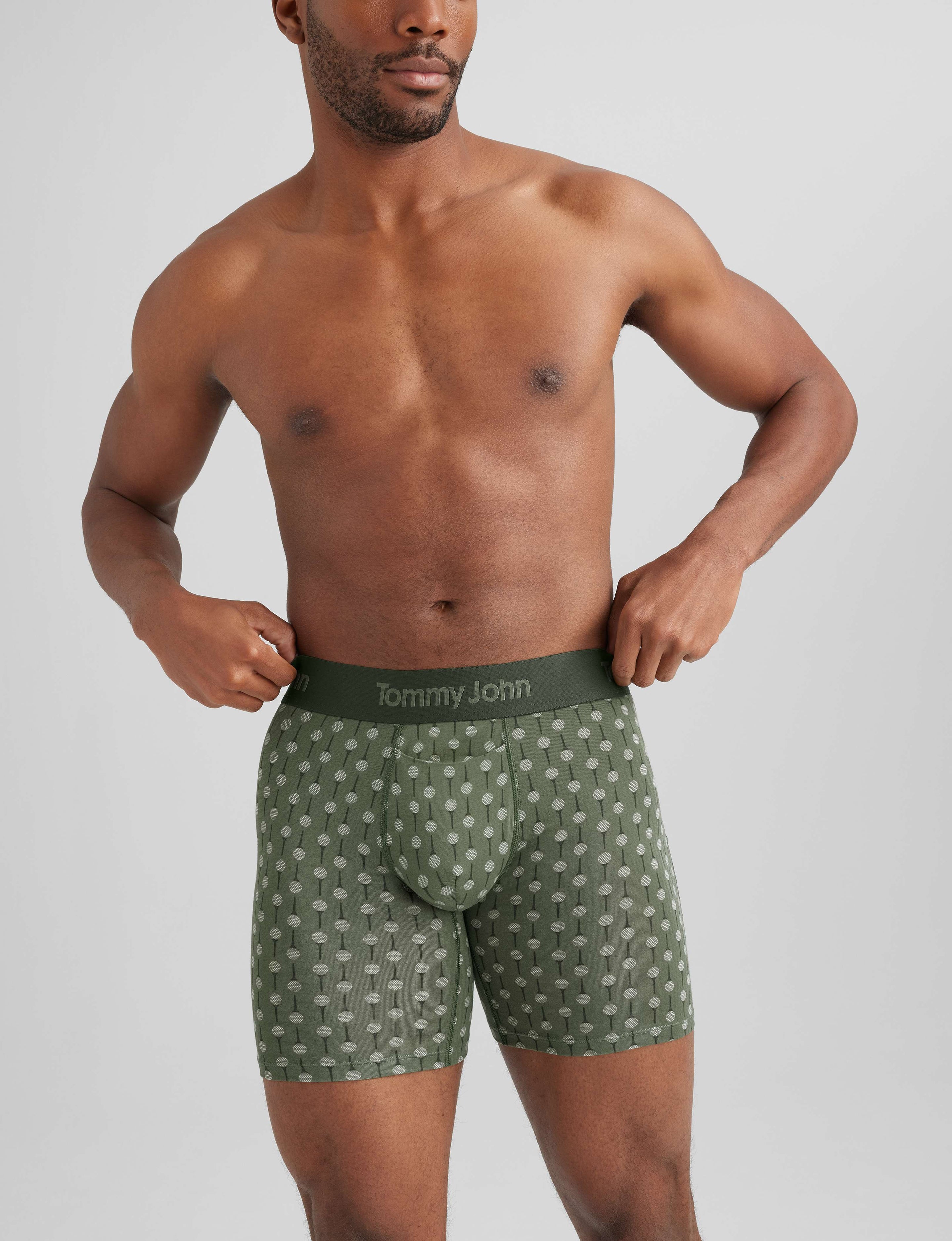 Second Skin Mid-Length Boxer Brief 6" (3-Pack)