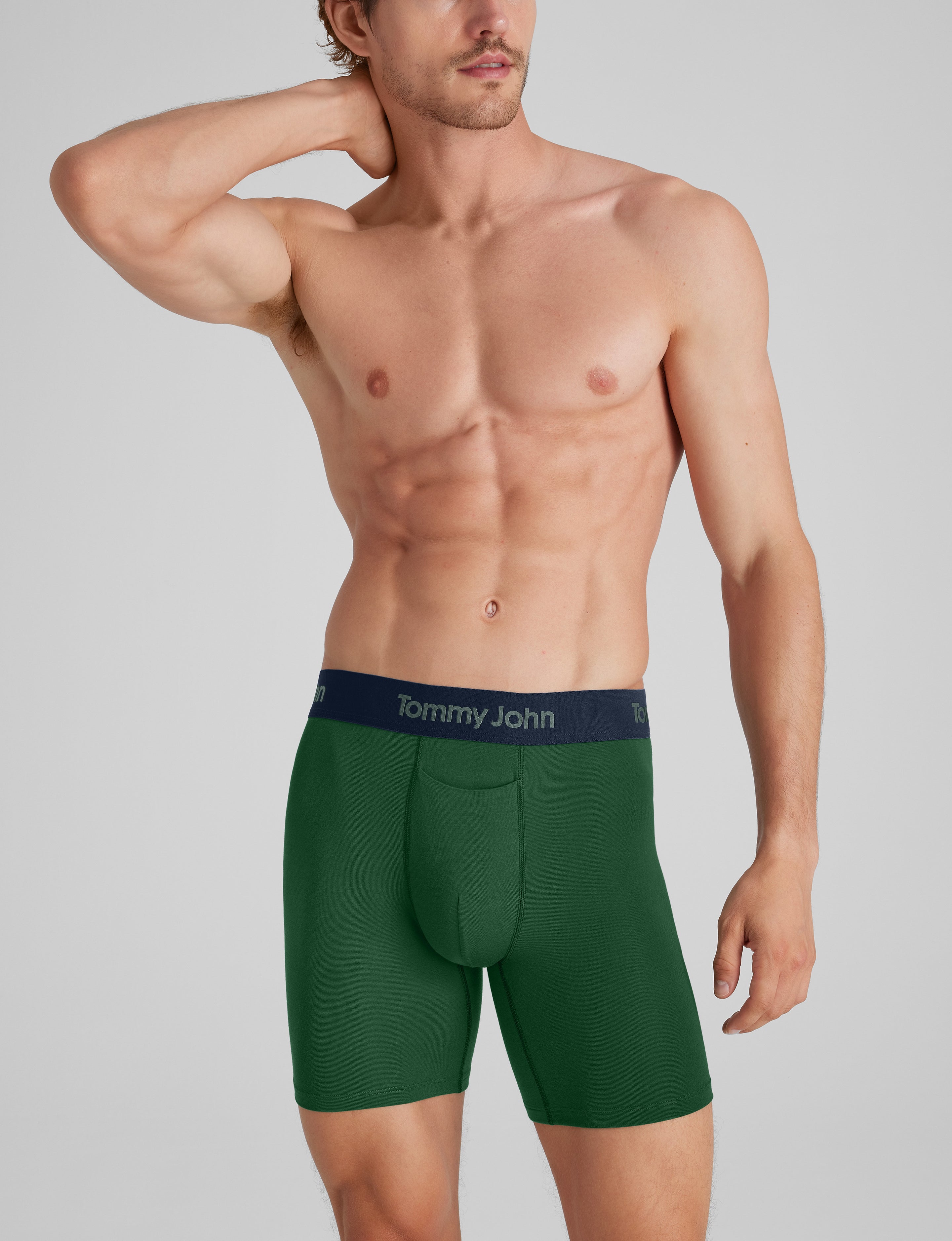 Second Skin Mid-Length Boxer Brief 6"