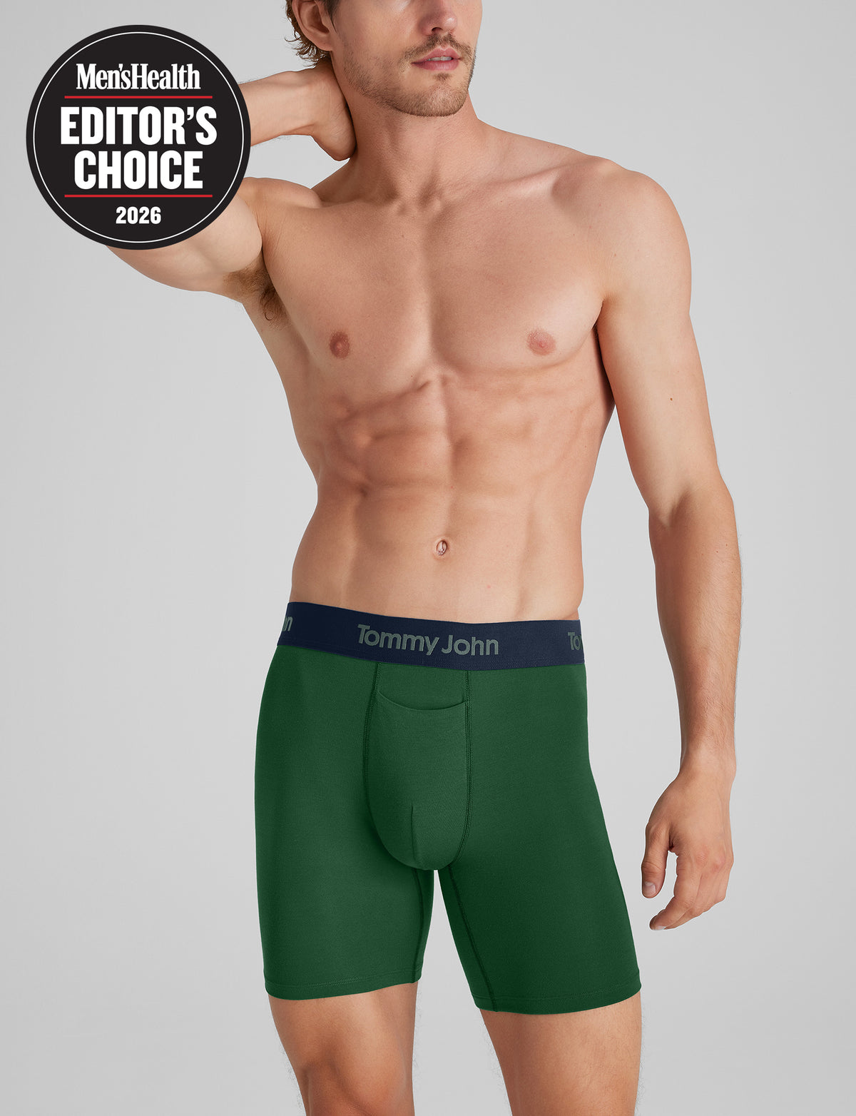 Second Skin Mid-Length Boxer Brief 6"