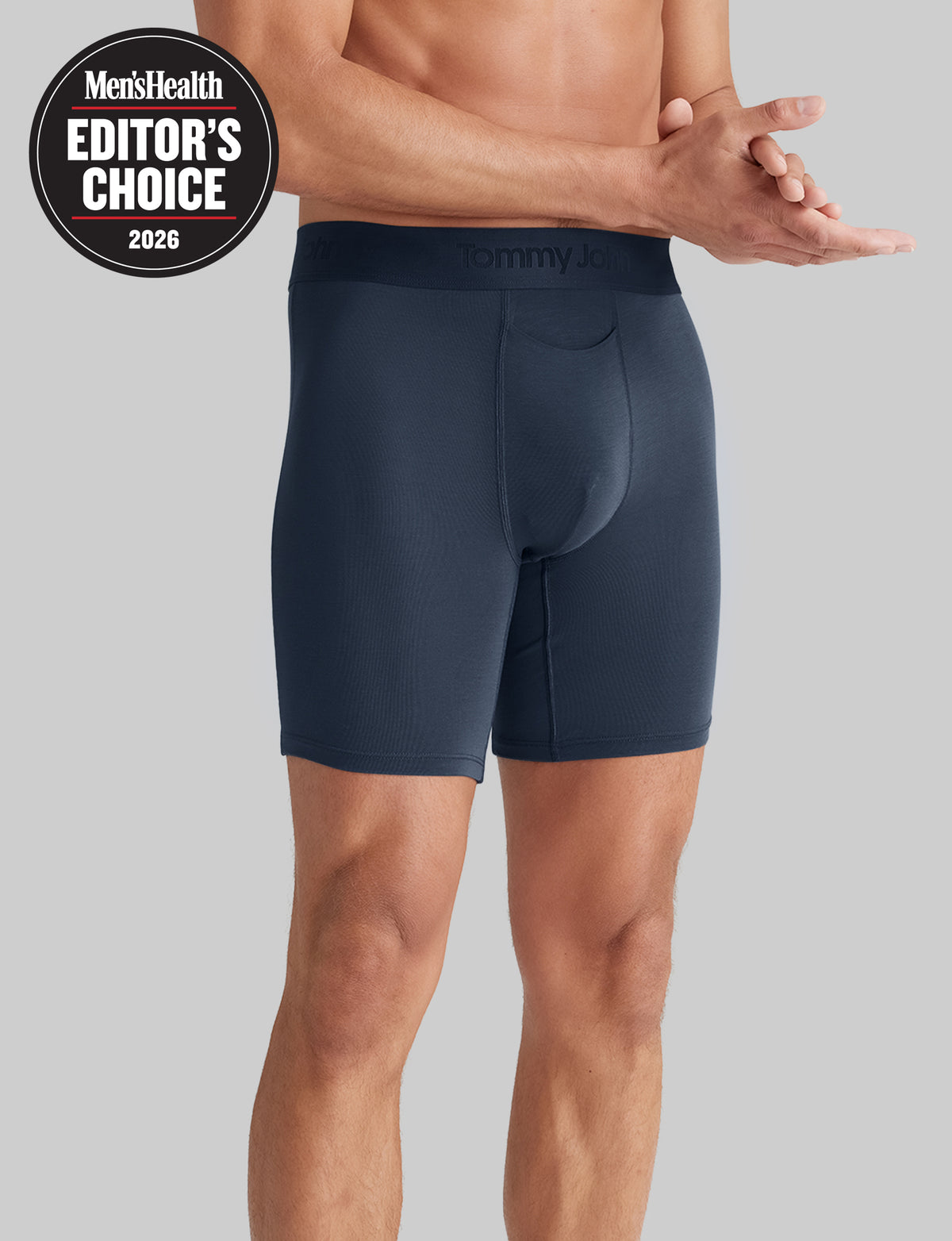 Second Skin Mid-Length Boxer Brief 6"