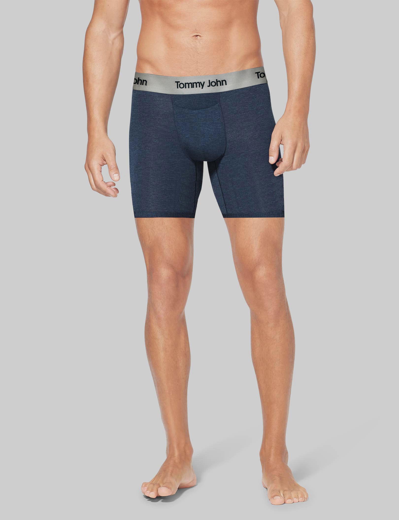 Second Skin Mid-Length Boxer Brief 6"