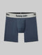 Second Skin Mid-Length Boxer Brief 6"::Dress Blues Heather::Swatch