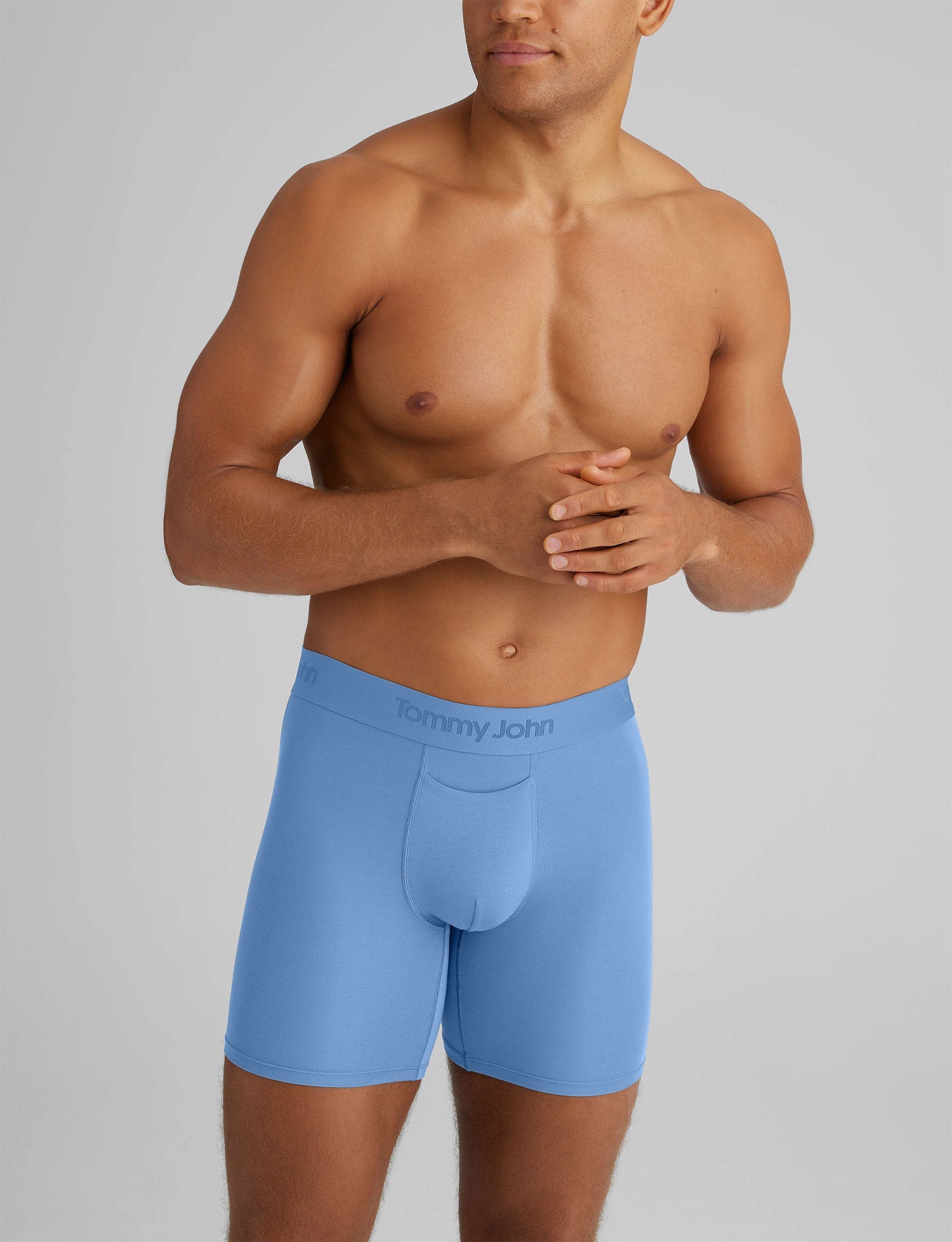 Second Skin Mid-Length Boxer Brief 6" (3-Pack)