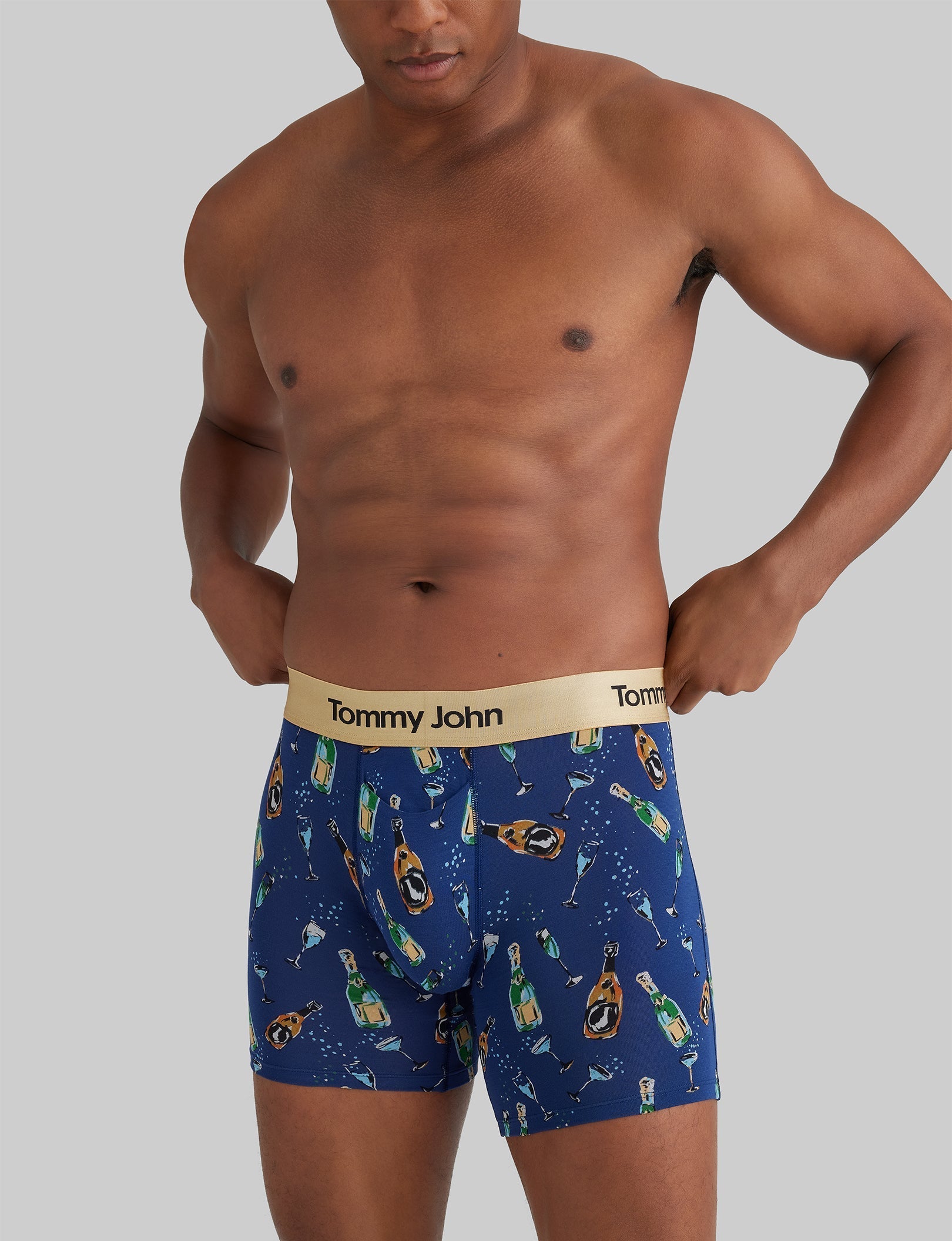 Second Skin Mid-Length Boxer Brief 6"