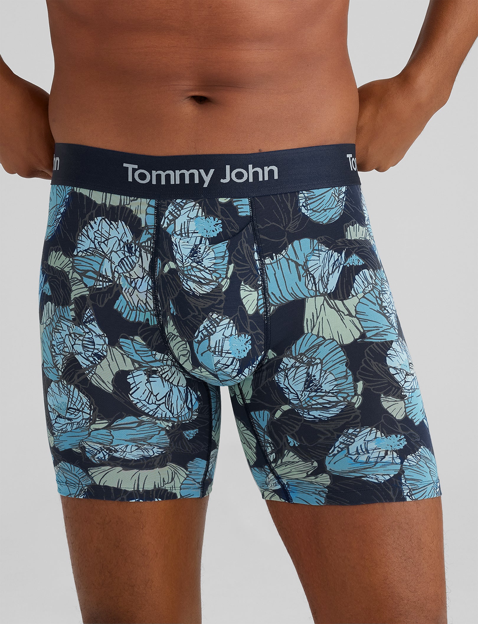 Second Skin Mid-Length Boxer Brief 6" (3-Pack)