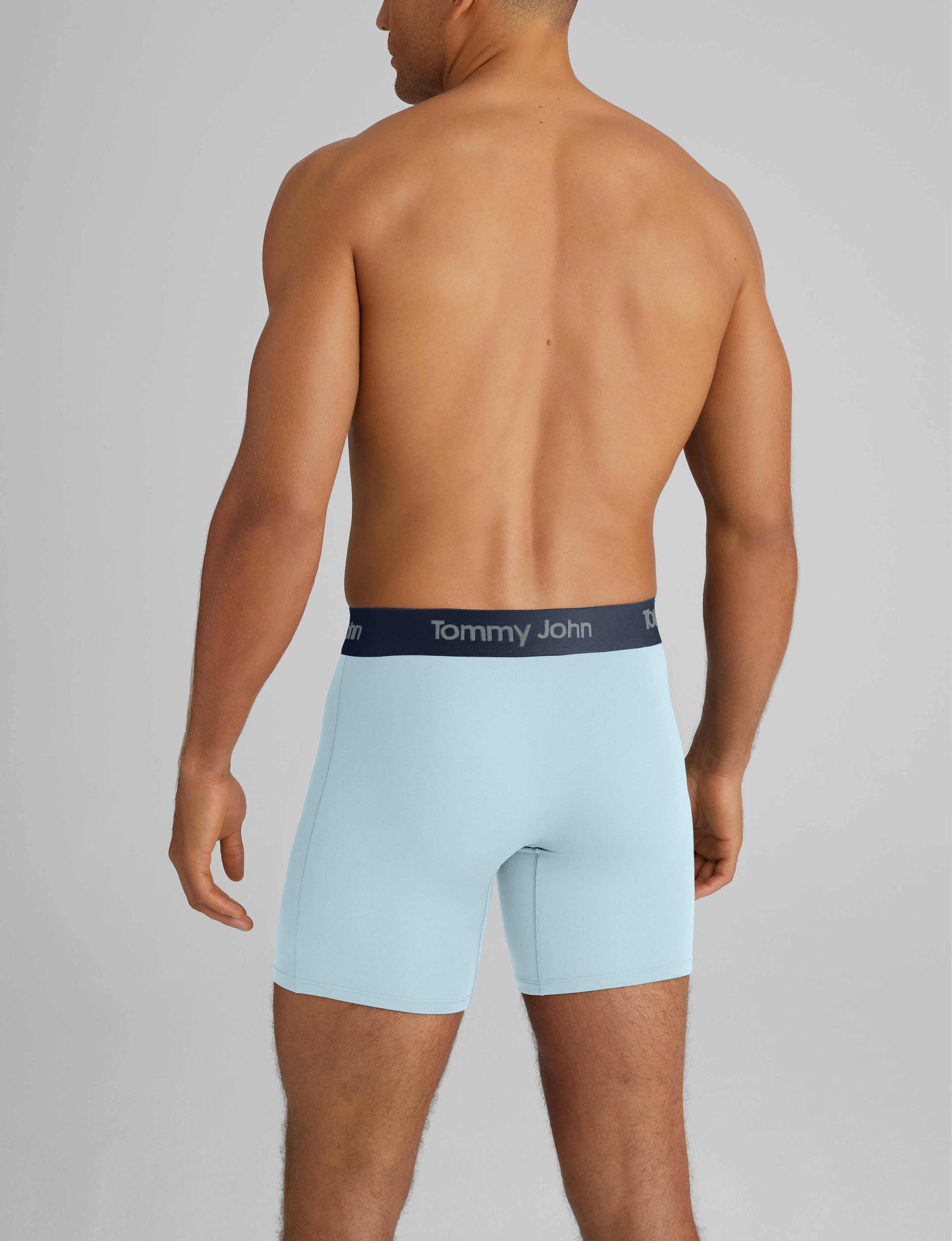 Second Skin Mid-Length Boxer Brief 6" (3-Pack)
