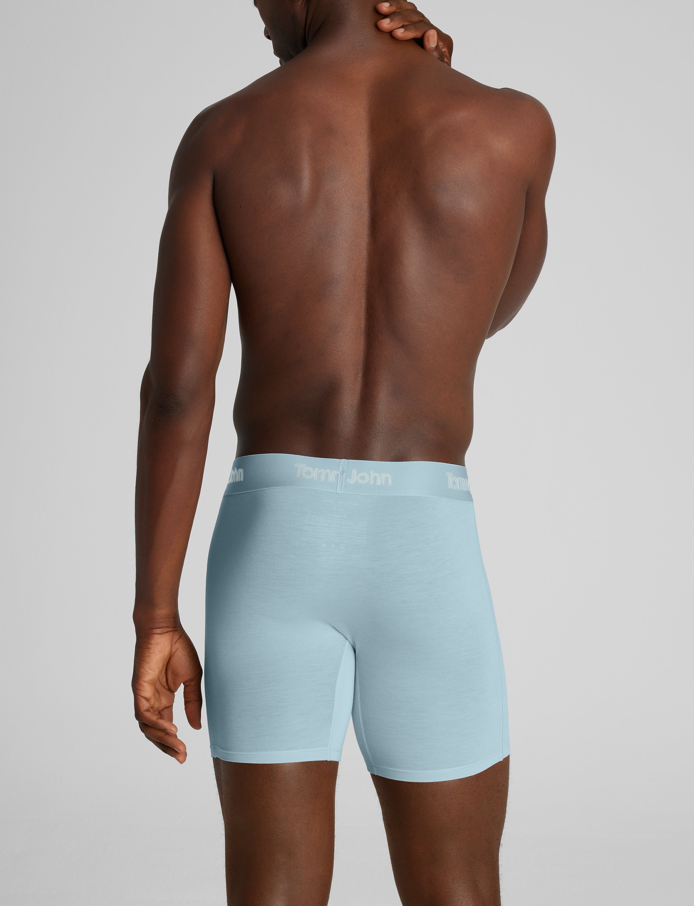 Second Skin Mid-Length Boxer Brief 6" (3-Pack)