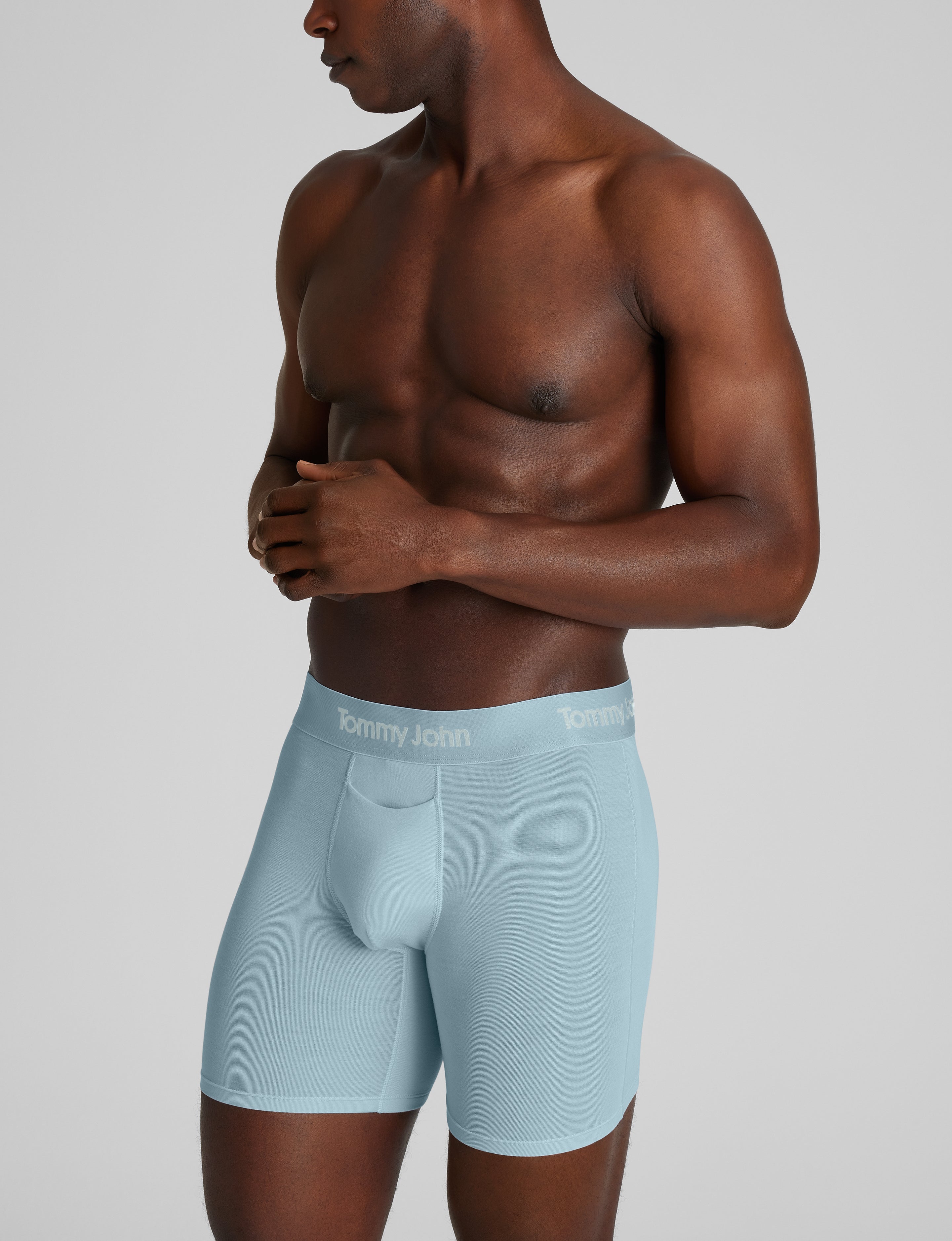 Second Skin Mid-Length Boxer Brief 6" (6-Pack)