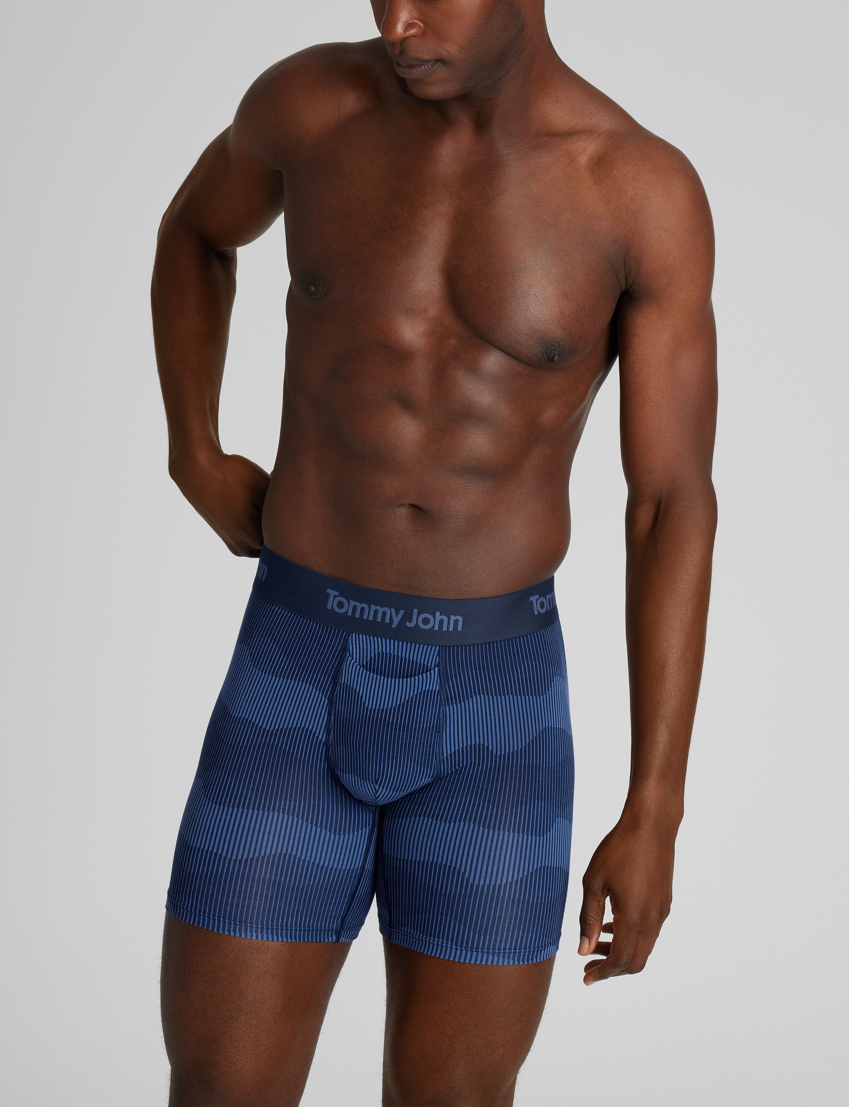 Second Skin Mid-Length Boxer Brief 6" (3-Pack)