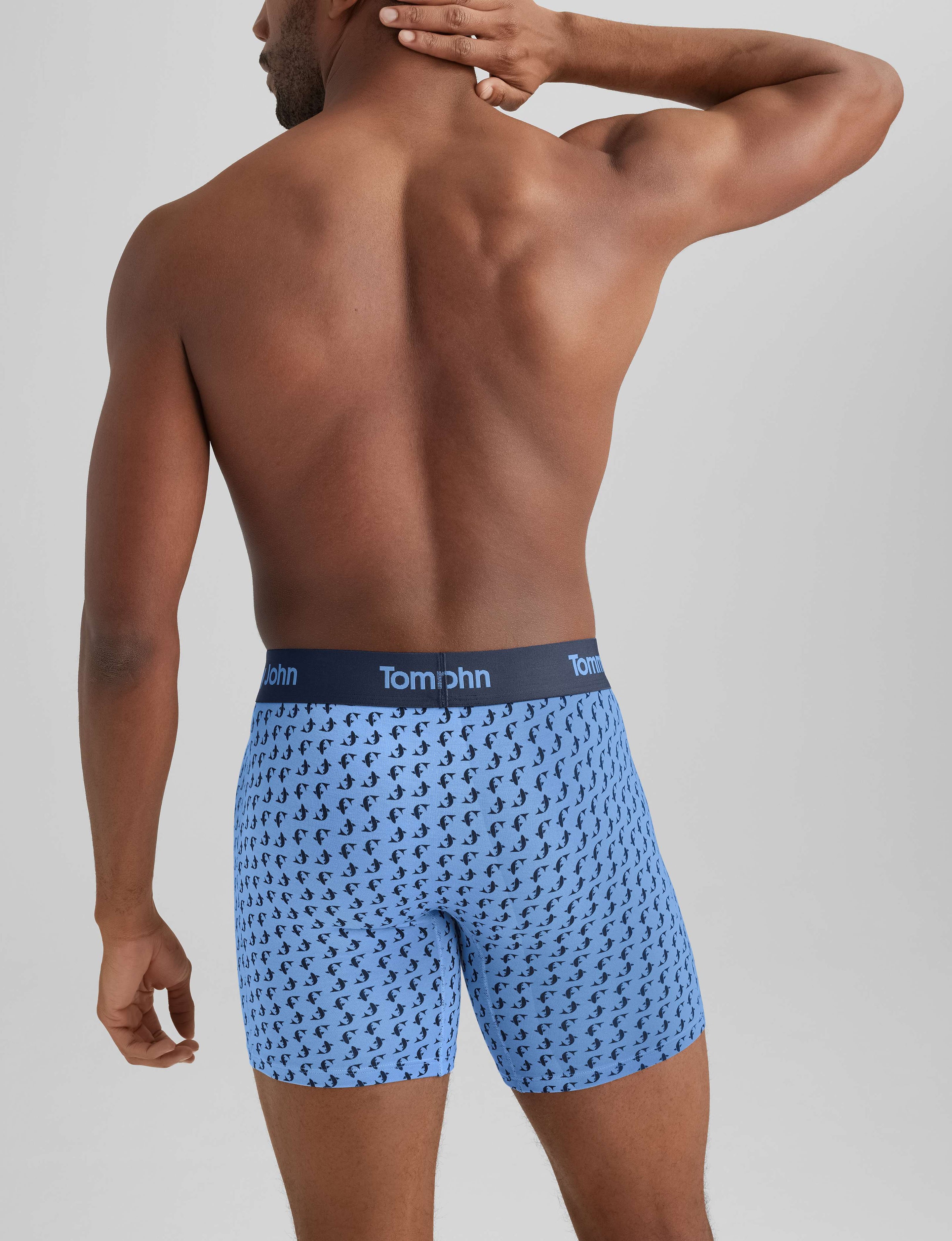 Second Skin Mid-Length Boxer Brief 6" (6-Pack)