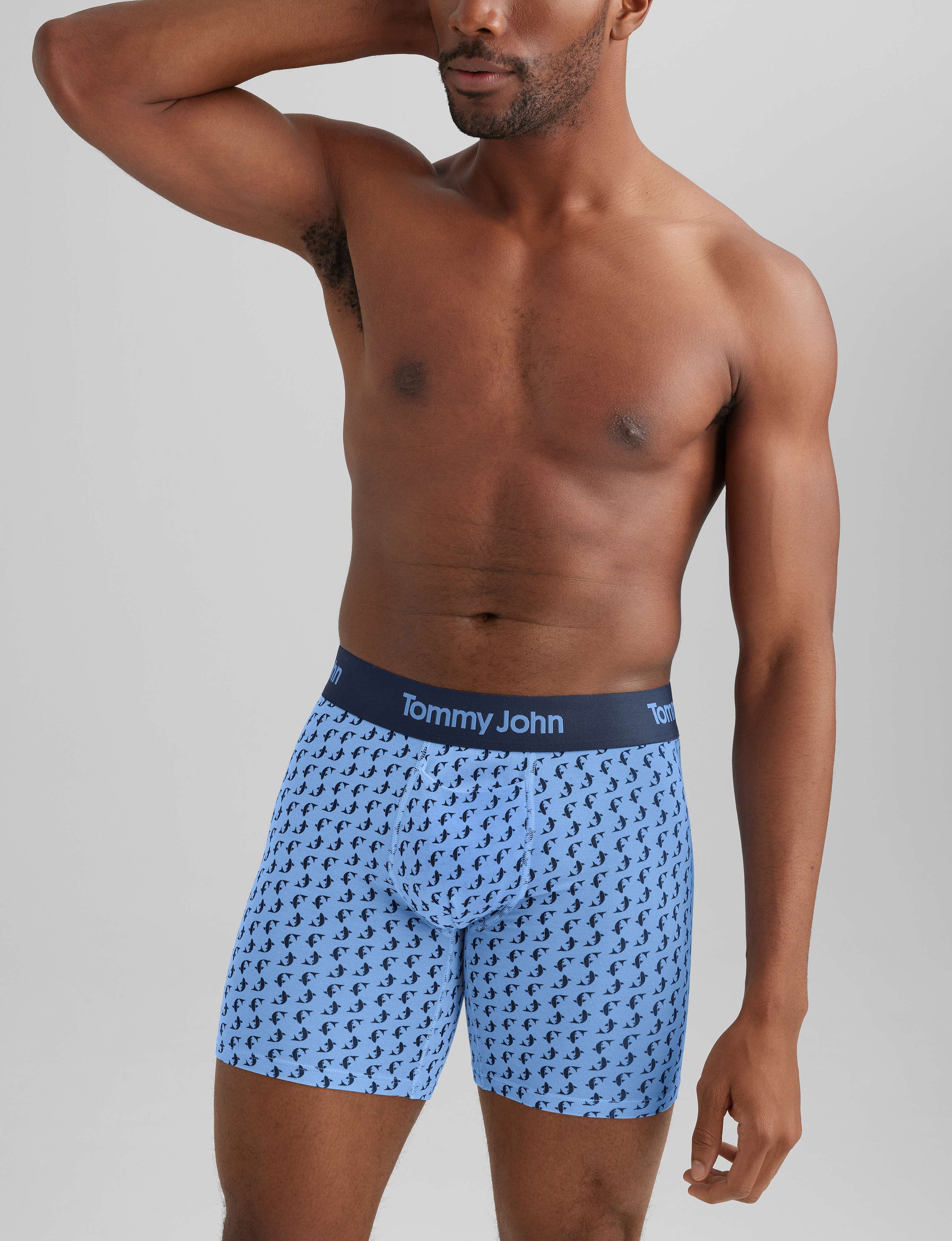 Second Skin Mid-Length Boxer Brief 6"